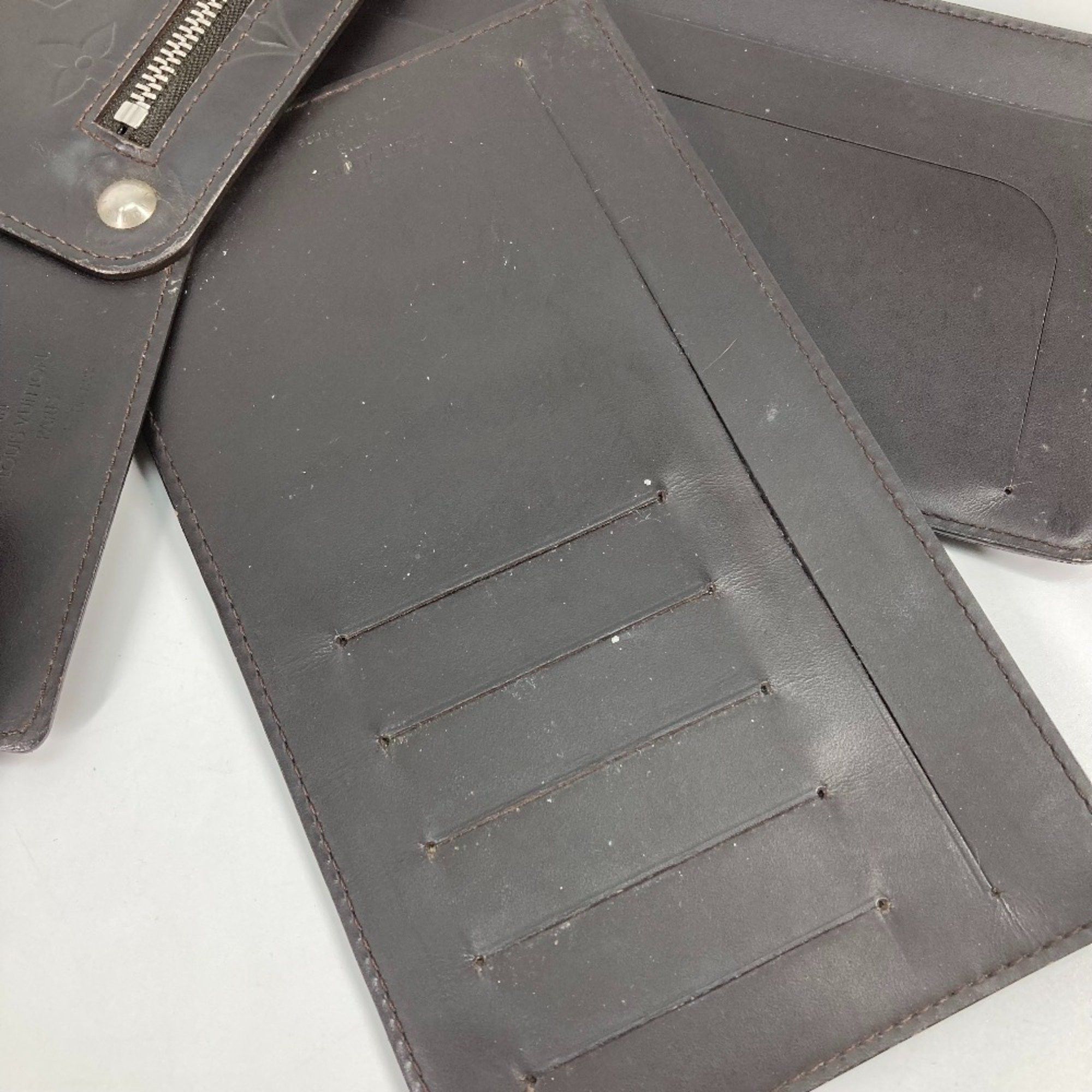 Louis Vuitton Louis Vuitton M66450 Monogram glasses Long wallet Long Wallet Cafe Brown Size ONE SIZE - 13 Thumbnail