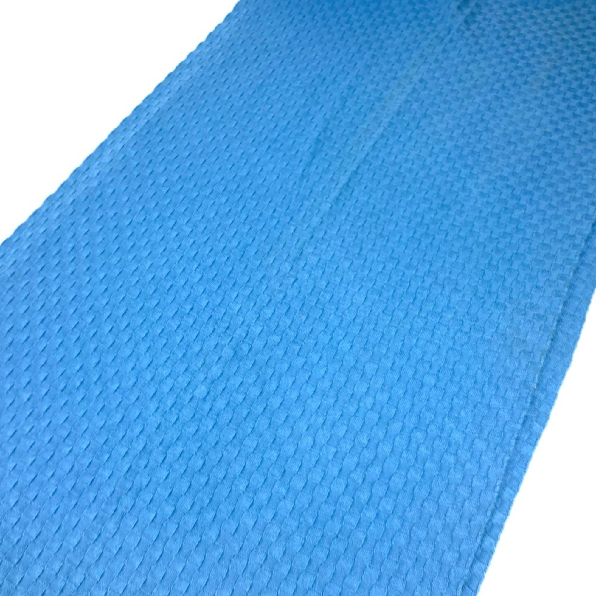 Louis Vuitton Louis Vuitton M75595 Micro Damier Scarf blue Size ONE SIZE - 10 Thumbnail