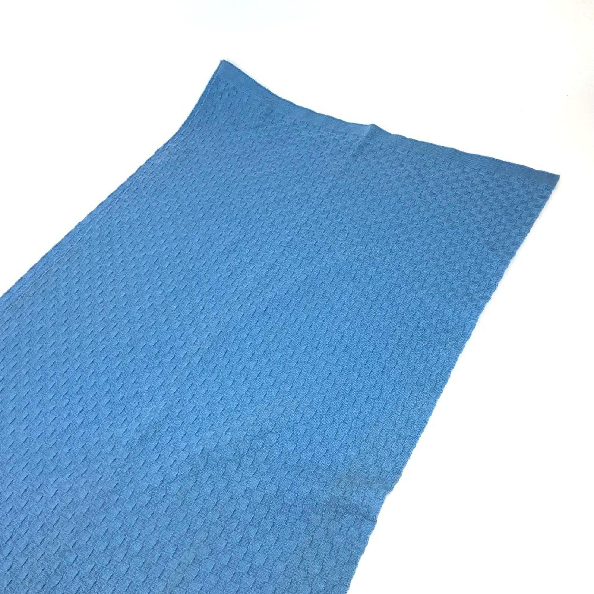 Louis Vuitton Louis Vuitton M75595 Micro Damier Scarf blue Size ONE SIZE - 6 Thumbnail