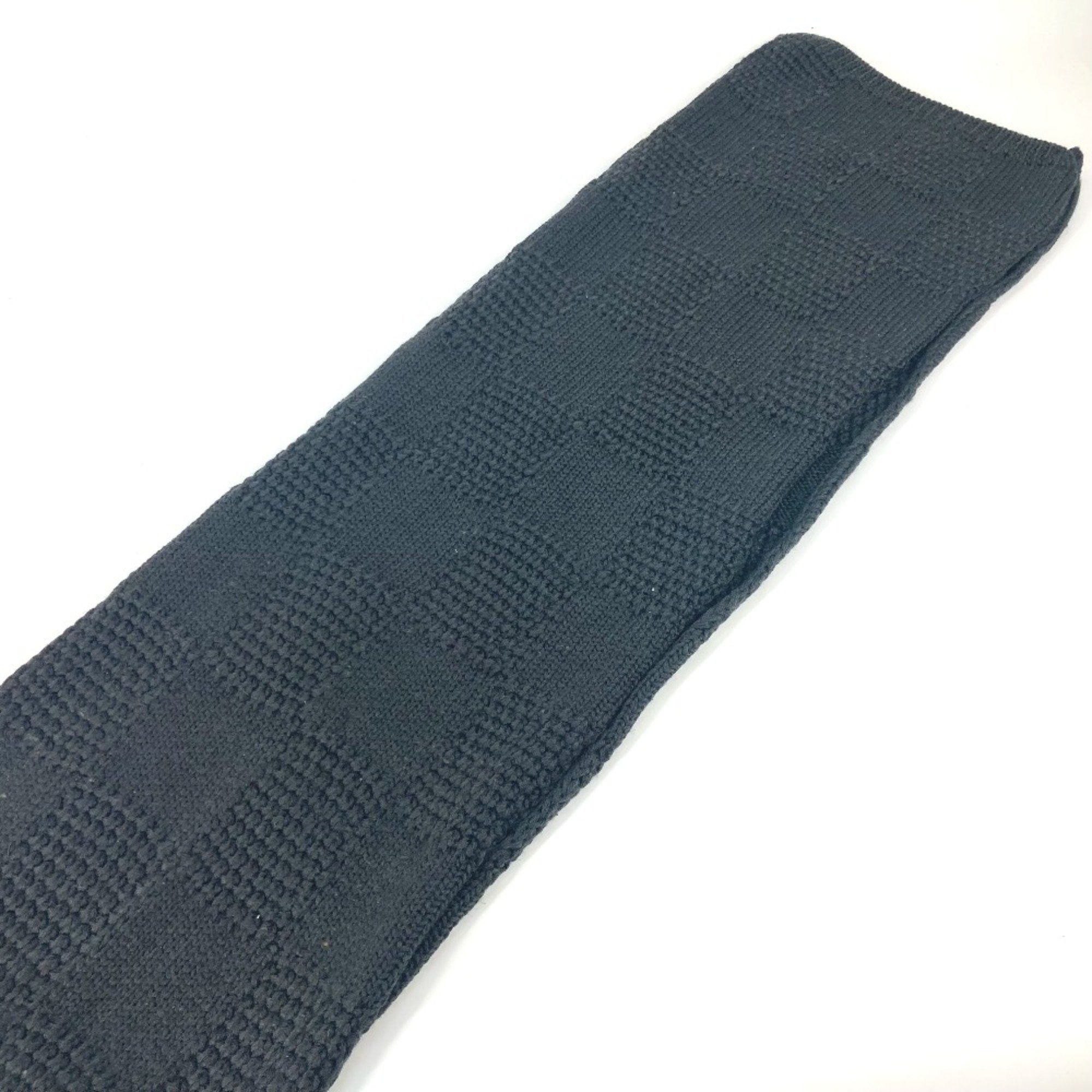 Louis Vuitton Louis Vuitton leather tag leather tag Scarf gray Size ONE SIZE - 6 Thumbnail