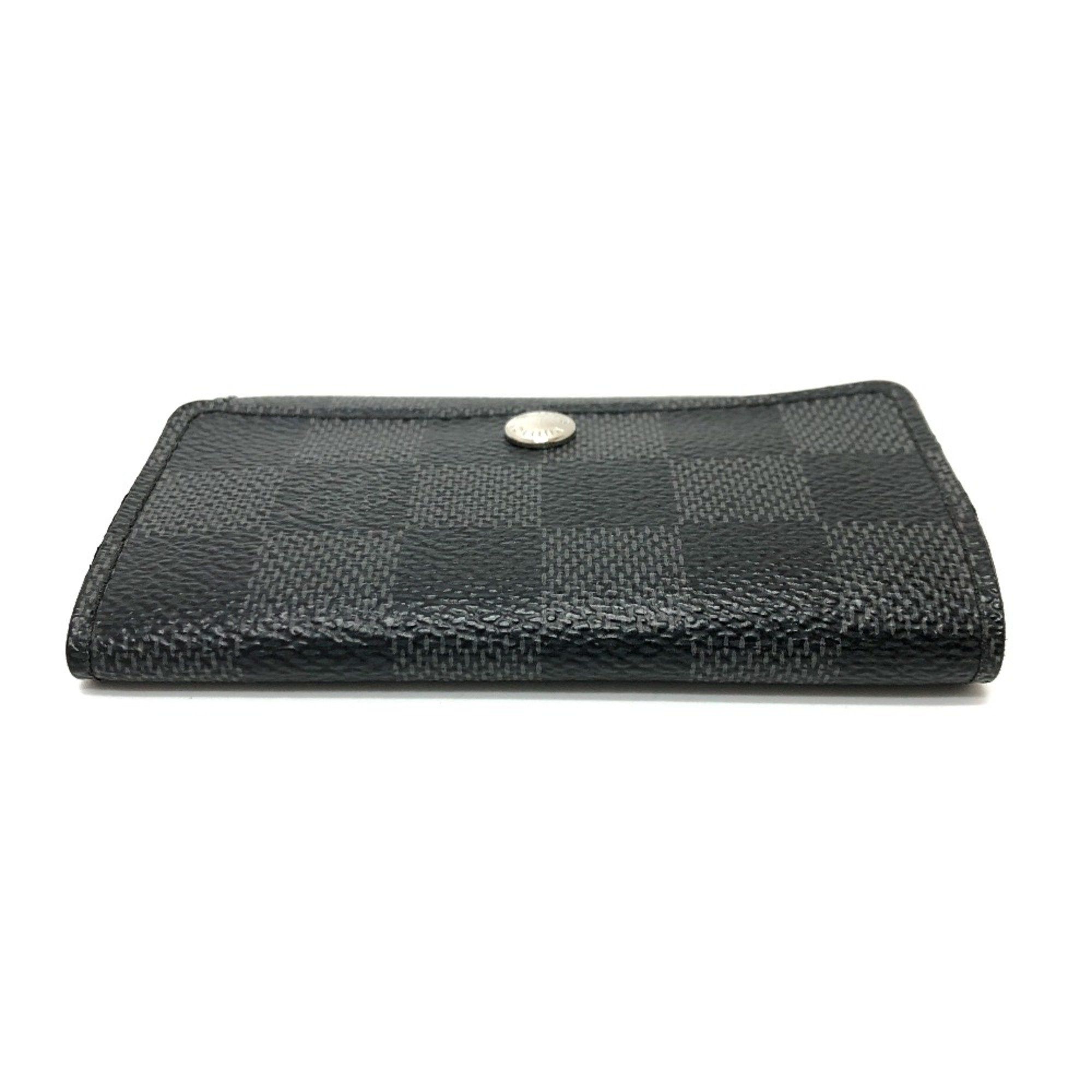 Louis Vuitton Louis Vuitton N62662 Damier Graphite 6 key case Key Case Black SilverHardware Size ONE SIZE - 6 Thumbnail