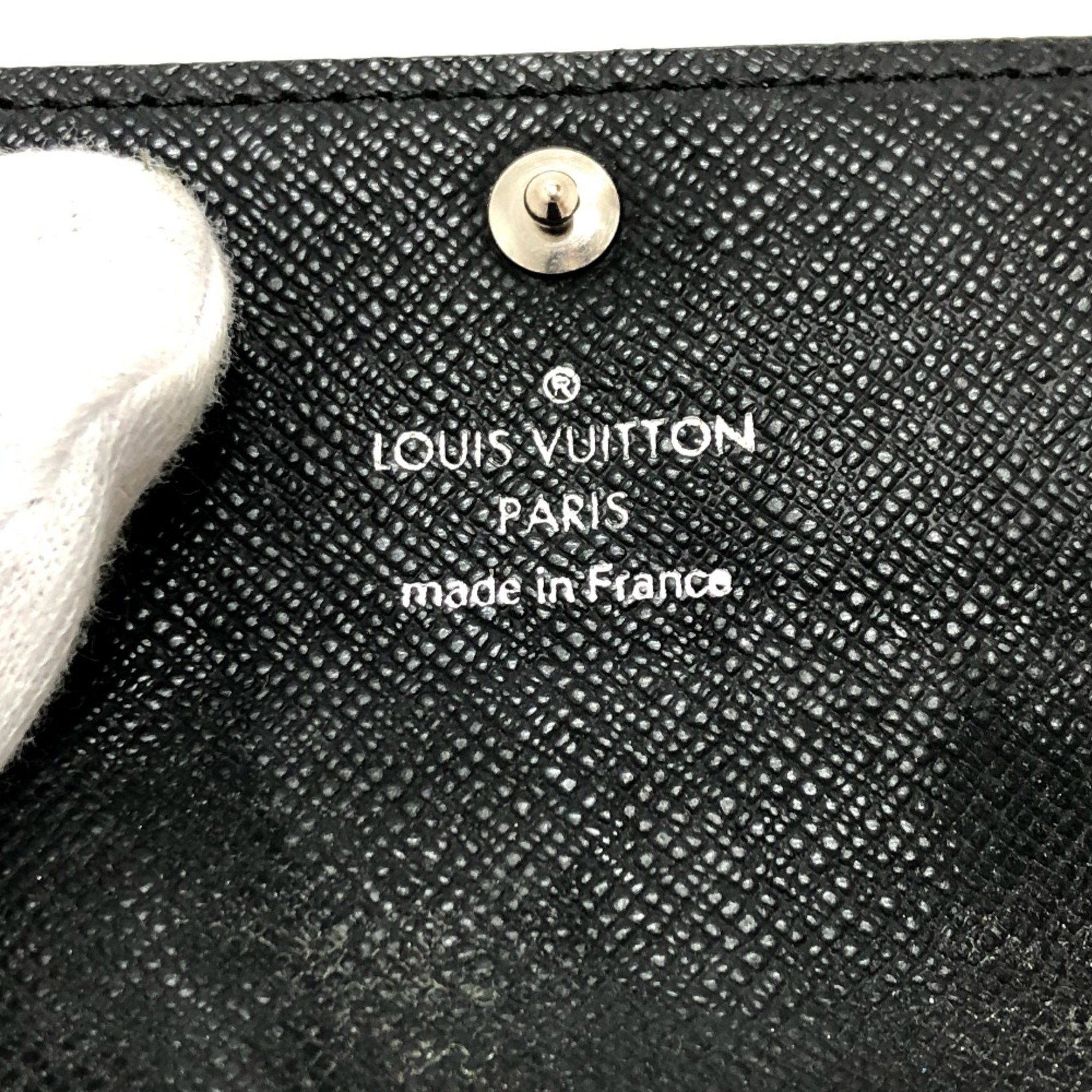 Louis Vuitton Louis Vuitton N62662 Damier Graphite 6 key case Key Case Black SilverHardware Size ONE SIZE - 12 Thumbnail