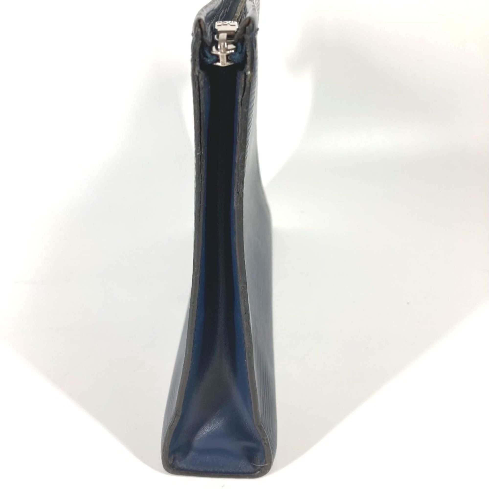 Louis Vuitton Louis Vuitton M41367 Epi pouch bag Cluch Bag Indigo Blue Navy Size ONE SIZE - 3 Thumbnail