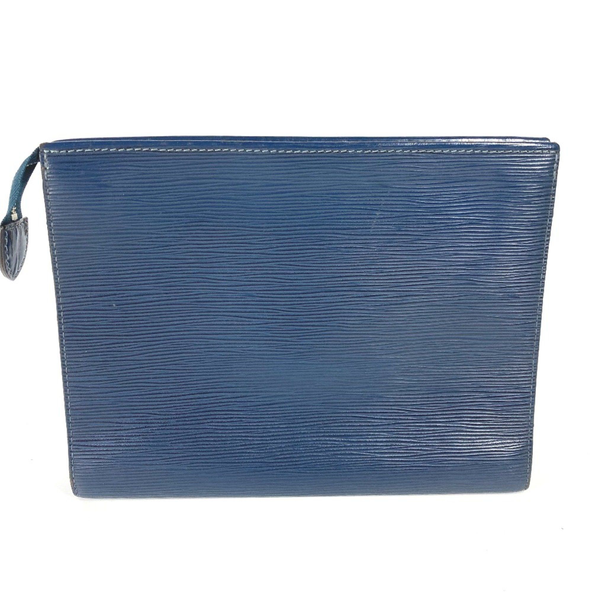 Louis Vuitton Louis Vuitton M41367 Epi pouch bag Cluch Bag Indigo Blue Navy Size ONE SIZE - 2 Thumbnail