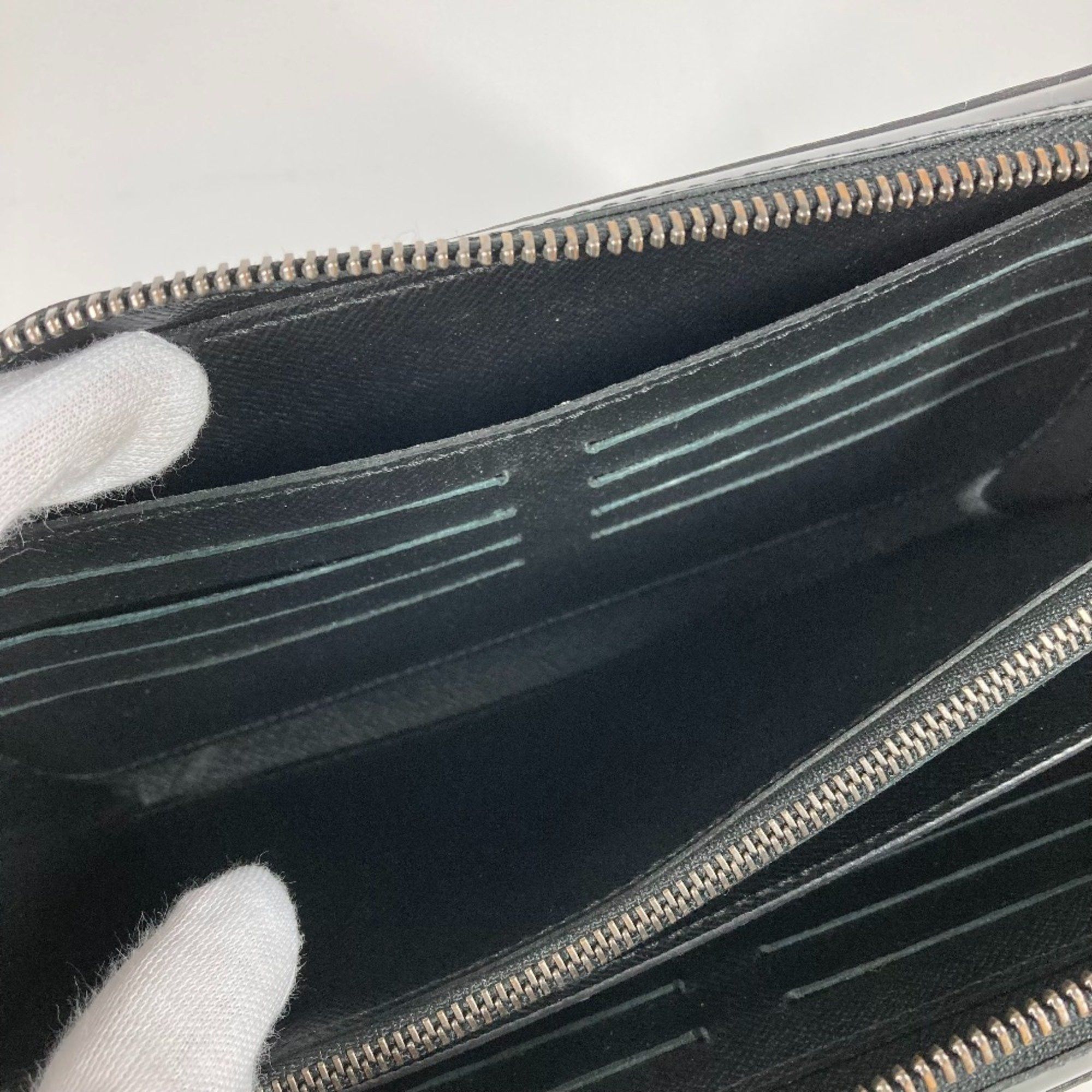 Louis Vuitton Louis Vuitton M61698 MonogramEclipse Travel Case Hand Bag Long Wallet Long Wallet Black Size ONE SIZE - 13 Thumbnail