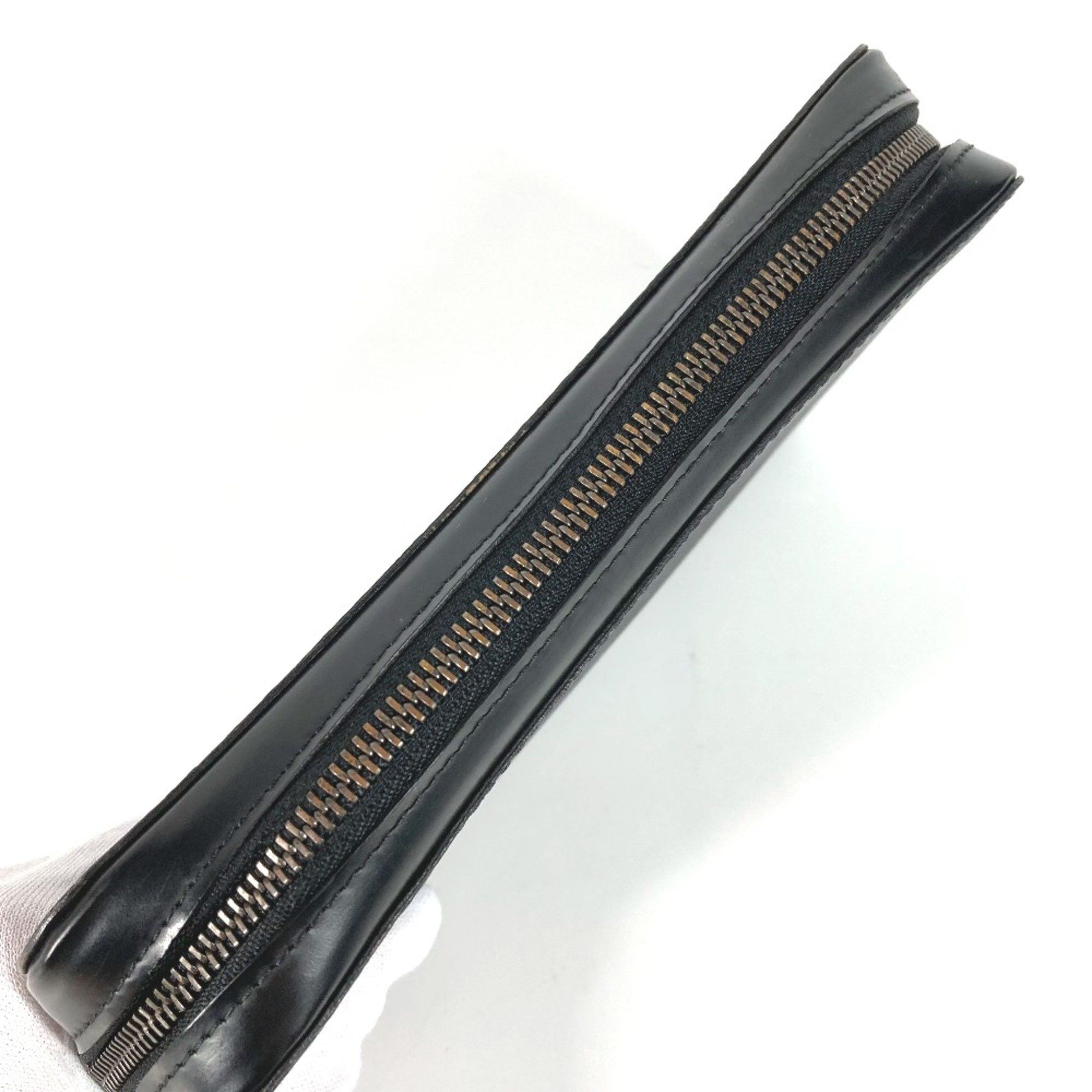 Louis Vuitton Louis Vuitton M61698 MonogramEclipse Travel Case Hand Bag Long Wallet Long Wallet Black Size ONE SIZE - 9 Thumbnail