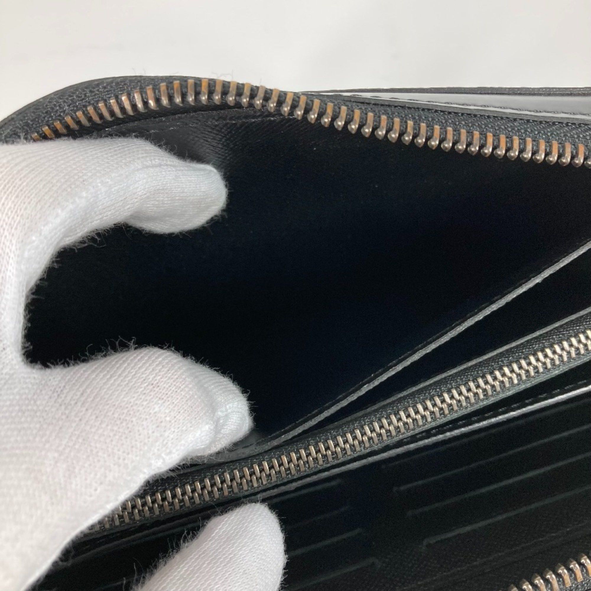 Louis Vuitton Louis Vuitton M61698 MonogramEclipse Travel Case Hand Bag Long Wallet Long Wallet Black Size ONE SIZE - 14 Thumbnail