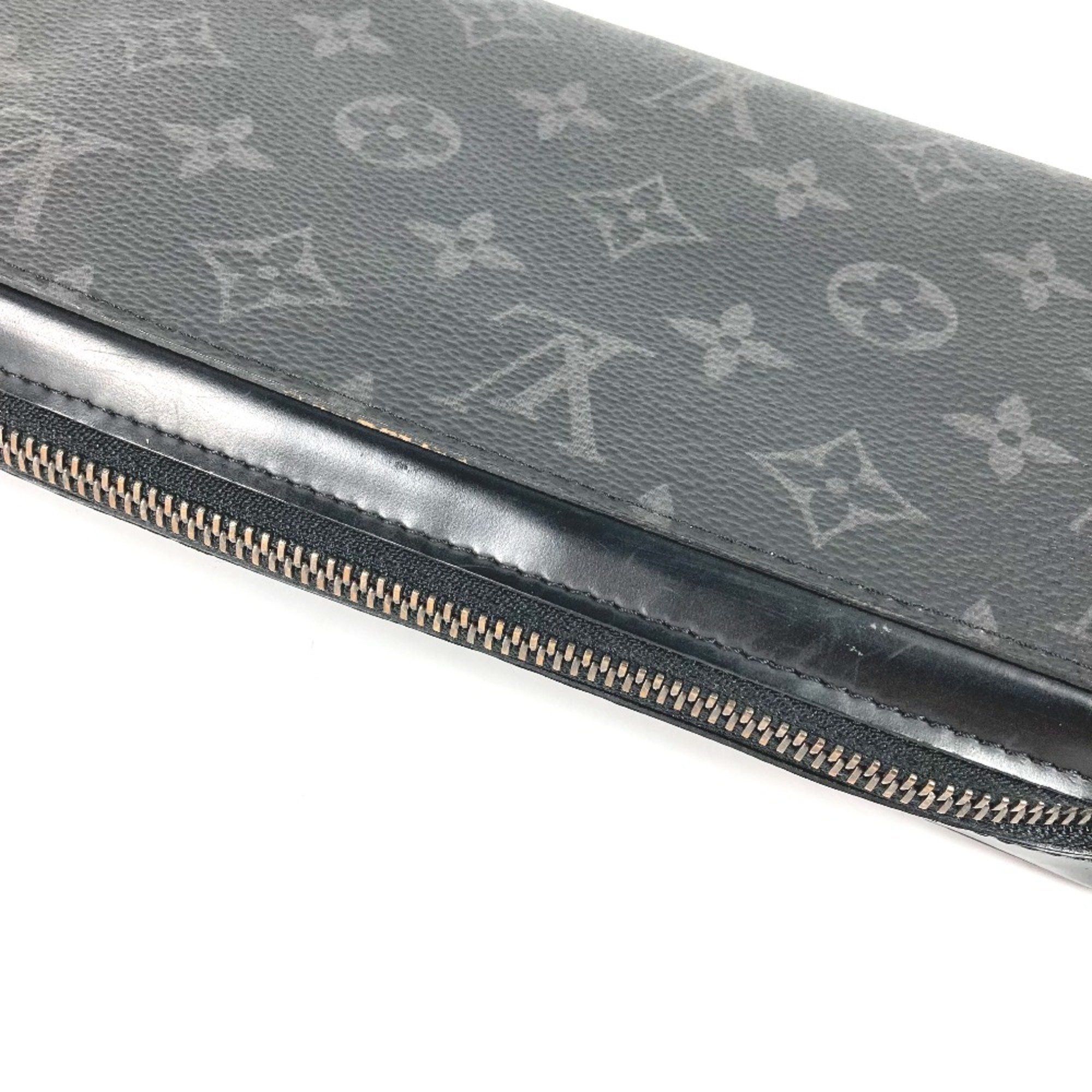Louis Vuitton Louis Vuitton M61698 MonogramEclipse Travel Case Hand Bag Long Wallet Long Wallet Black Size ONE SIZE - 4 Thumbnail