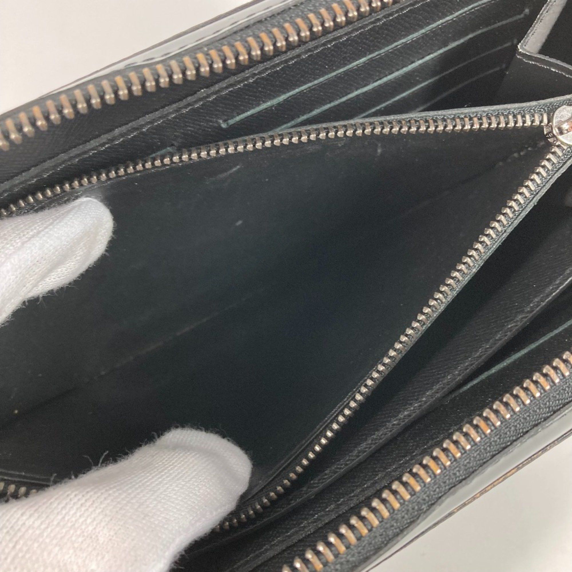 Louis Vuitton Louis Vuitton M61698 MonogramEclipse Travel Case Hand Bag Long Wallet Long Wallet Black Size ONE SIZE - 10 Thumbnail