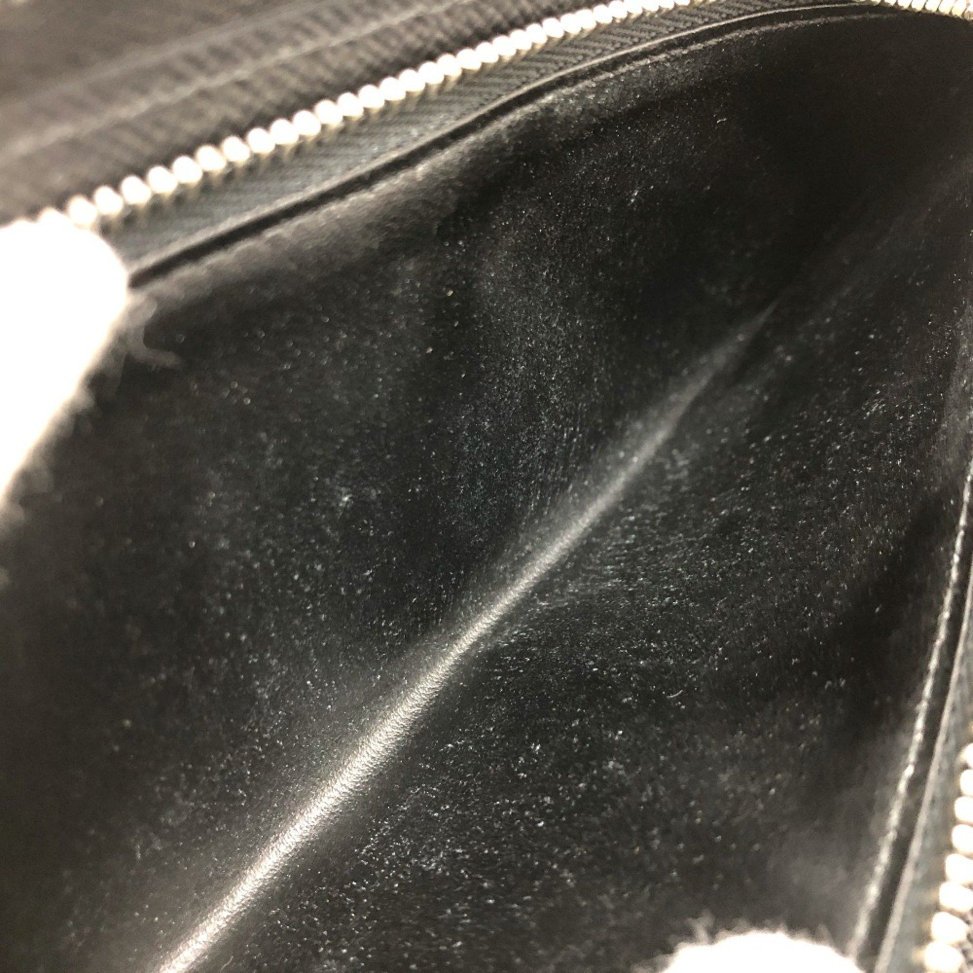 Louis Vuitton Louis Vuitton M60965 Epi Zip Around Long Wallet Black SilverHardware Size ONE SIZE - 12 Thumbnail