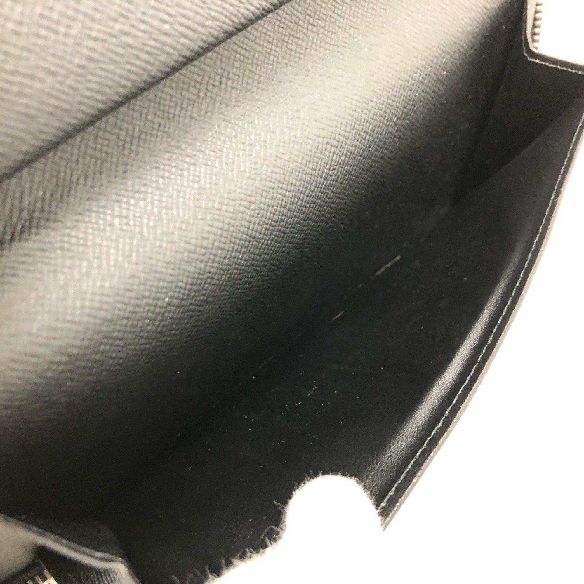 Louis Vuitton Louis Vuitton M60965 Epi Zip Around Long Wallet Black SilverHardware Size ONE SIZE - 10 Thumbnail