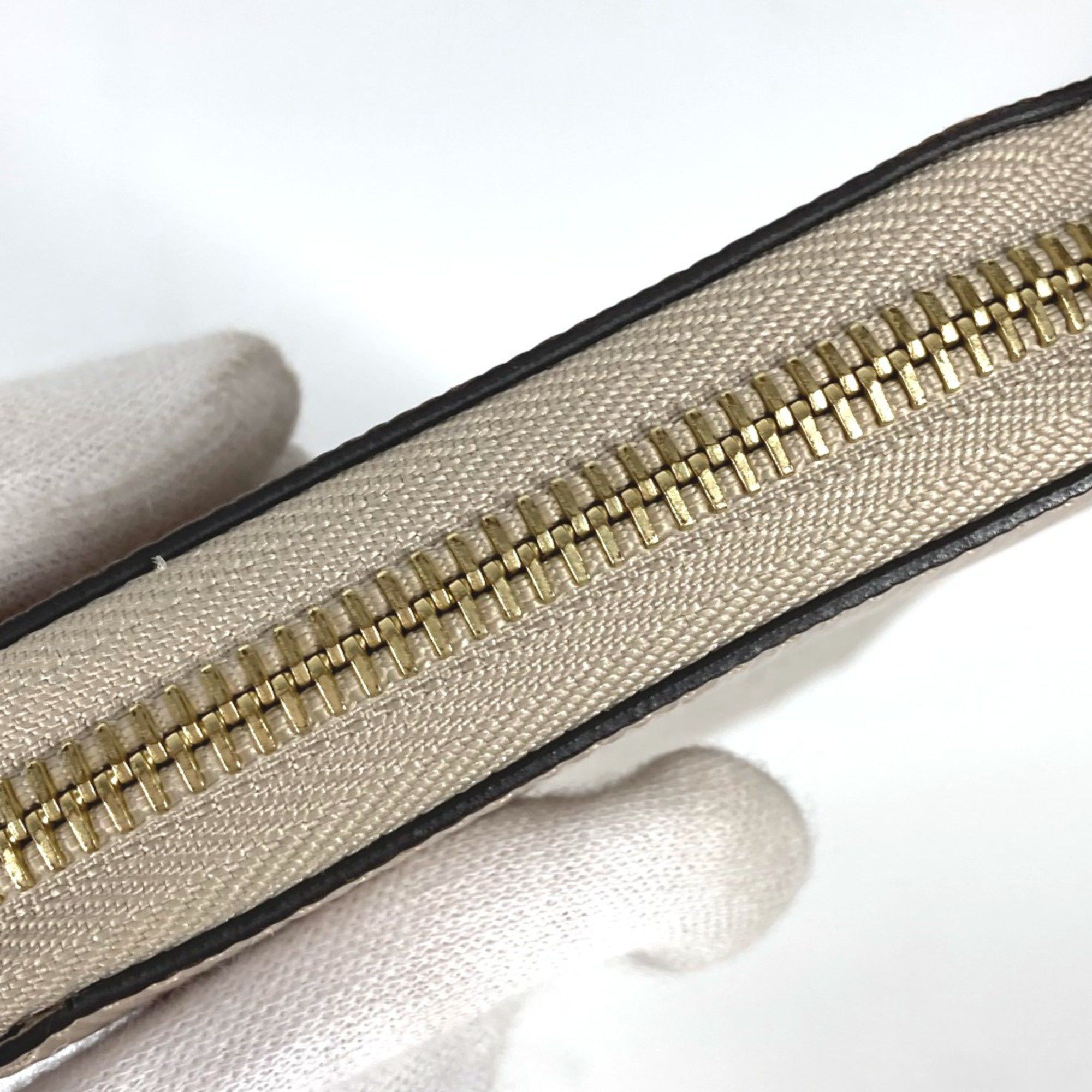 Louis Vuitton Louis Vuitton M67805 Epi Zip Around Long Wallet Galet Beige Size ONE SIZE - 8 Thumbnail
