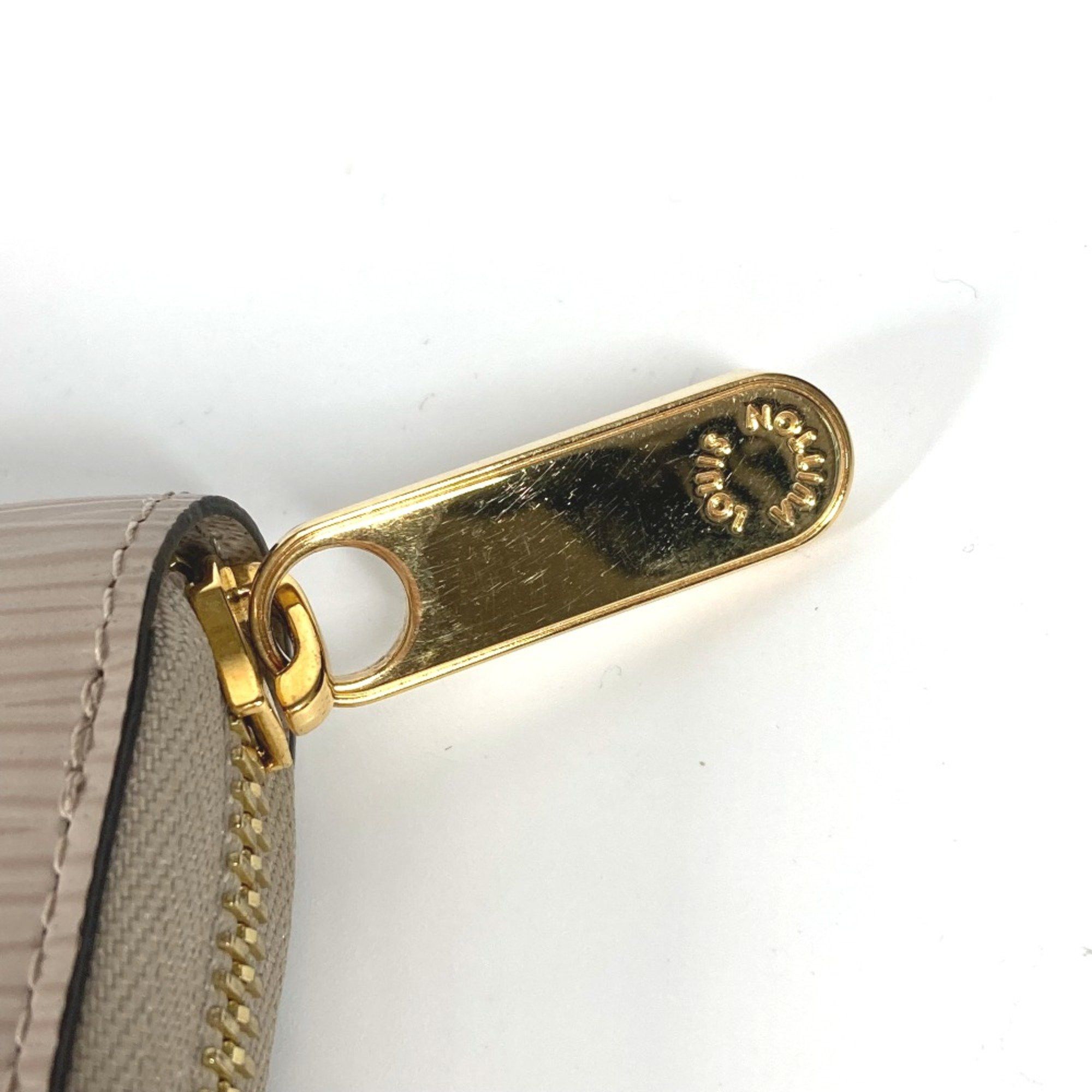 Louis Vuitton Louis Vuitton M67805 Epi Zip Around Long Wallet Galet Beige Size ONE SIZE - 4 Thumbnail