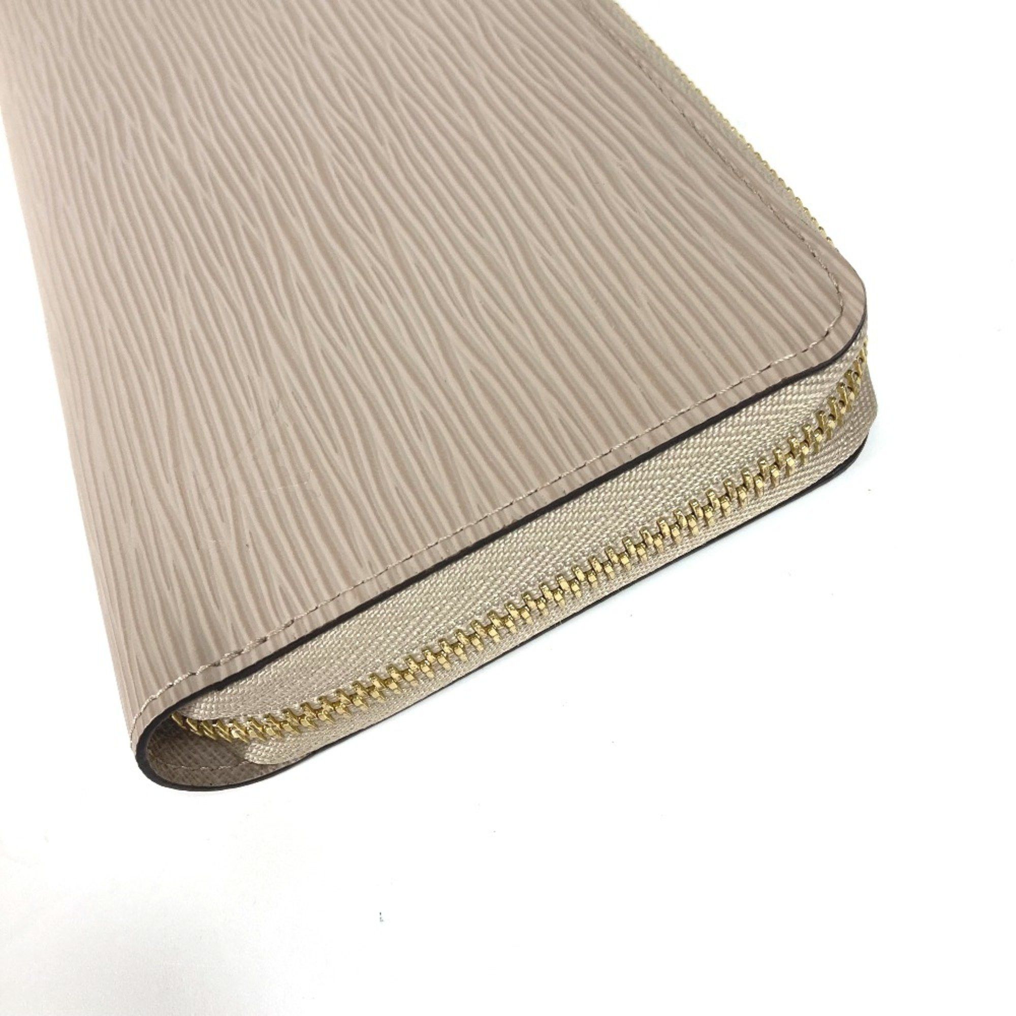 Louis Vuitton Louis Vuitton M67805 Epi Zip Around Long Wallet Galet Beige Size ONE SIZE - 2 Thumbnail