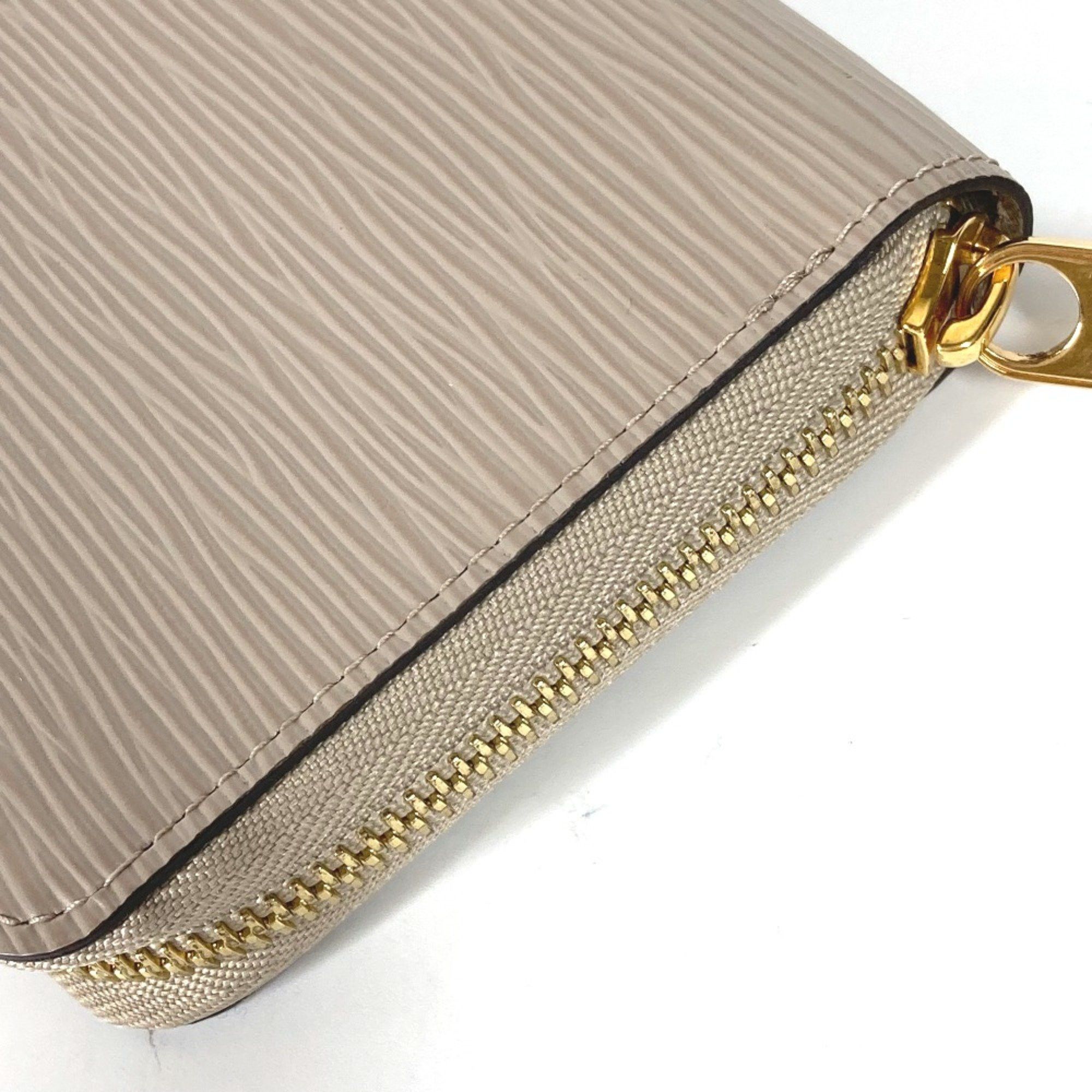 Louis Vuitton Louis Vuitton M67805 Epi Zip Around Long Wallet Galet Beige Size ONE SIZE - 5 Thumbnail