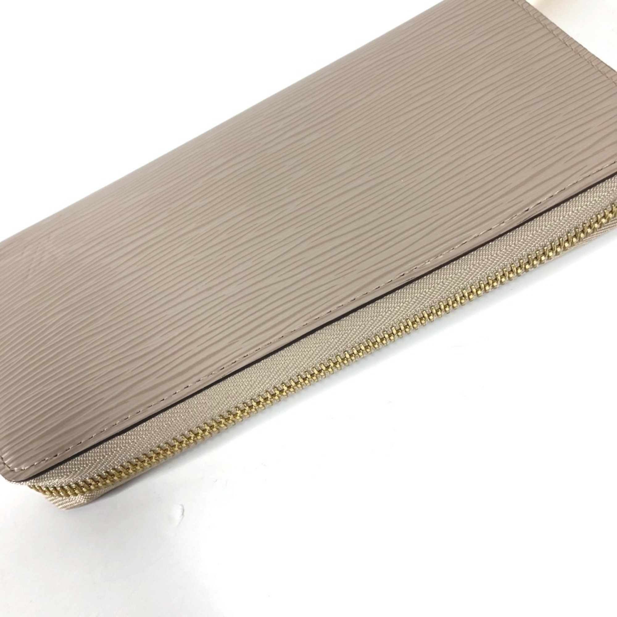 Louis Vuitton Louis Vuitton M67805 Epi Zip Around Long Wallet Galet Beige Size ONE SIZE - 3 Thumbnail