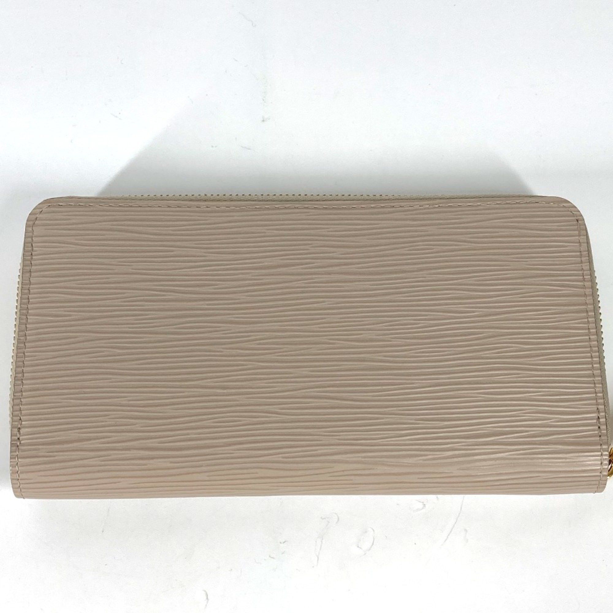 Louis Vuitton Louis Vuitton M67805 Epi Zip Around Long Wallet Galet Beige Size ONE SIZE - 6 Thumbnail