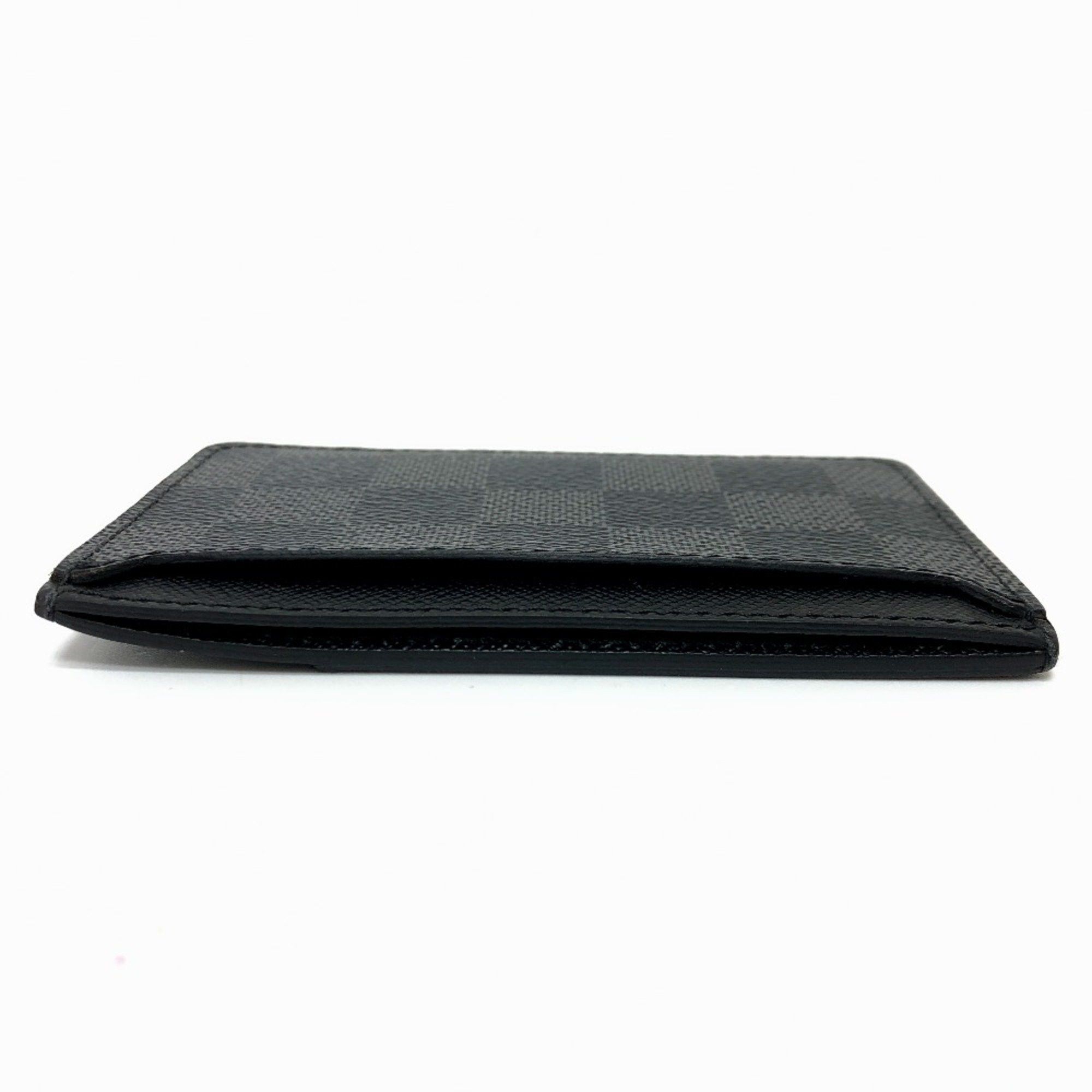 Louis Vuitton Louis Vuitton N62666 IC case business card holder Card Case Black Size ONE SIZE - 4 Thumbnail