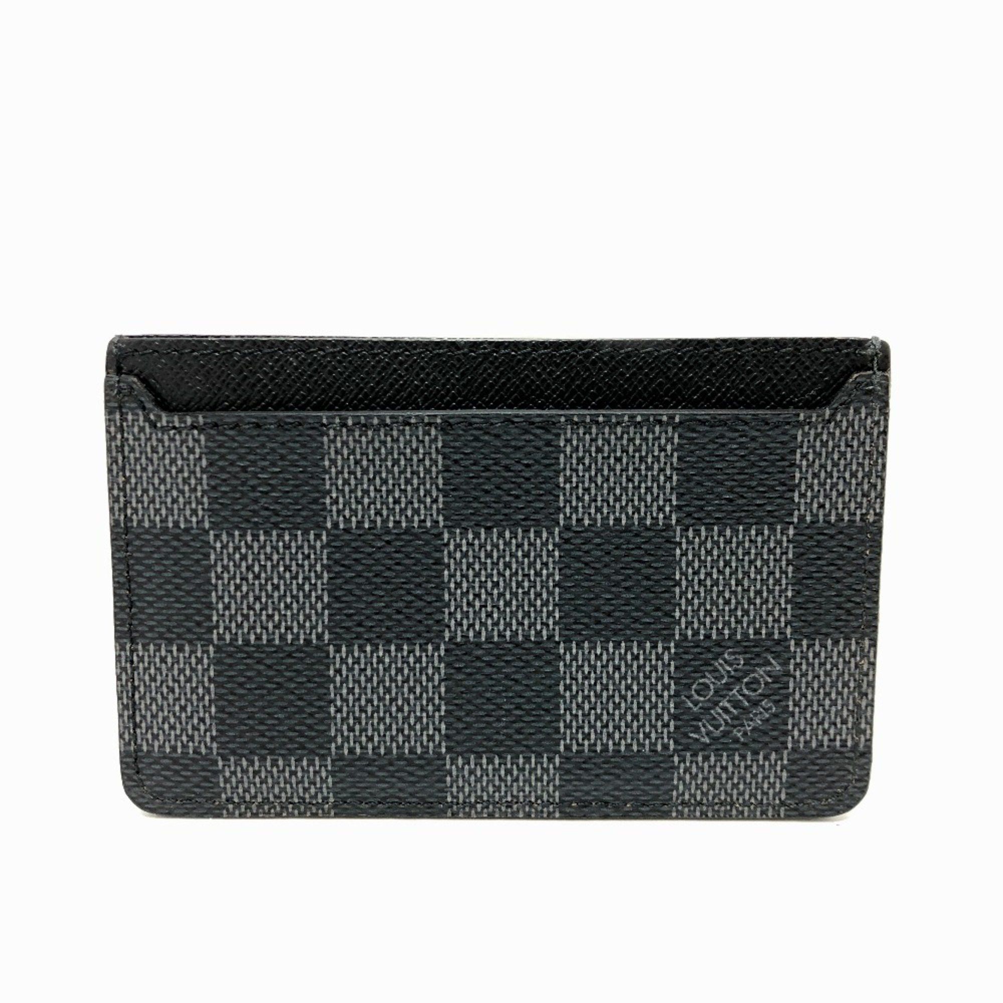 Louis Vuitton Louis Vuitton N62666 IC case business card holder Card Case Black Size ONE SIZE - 3 Thumbnail