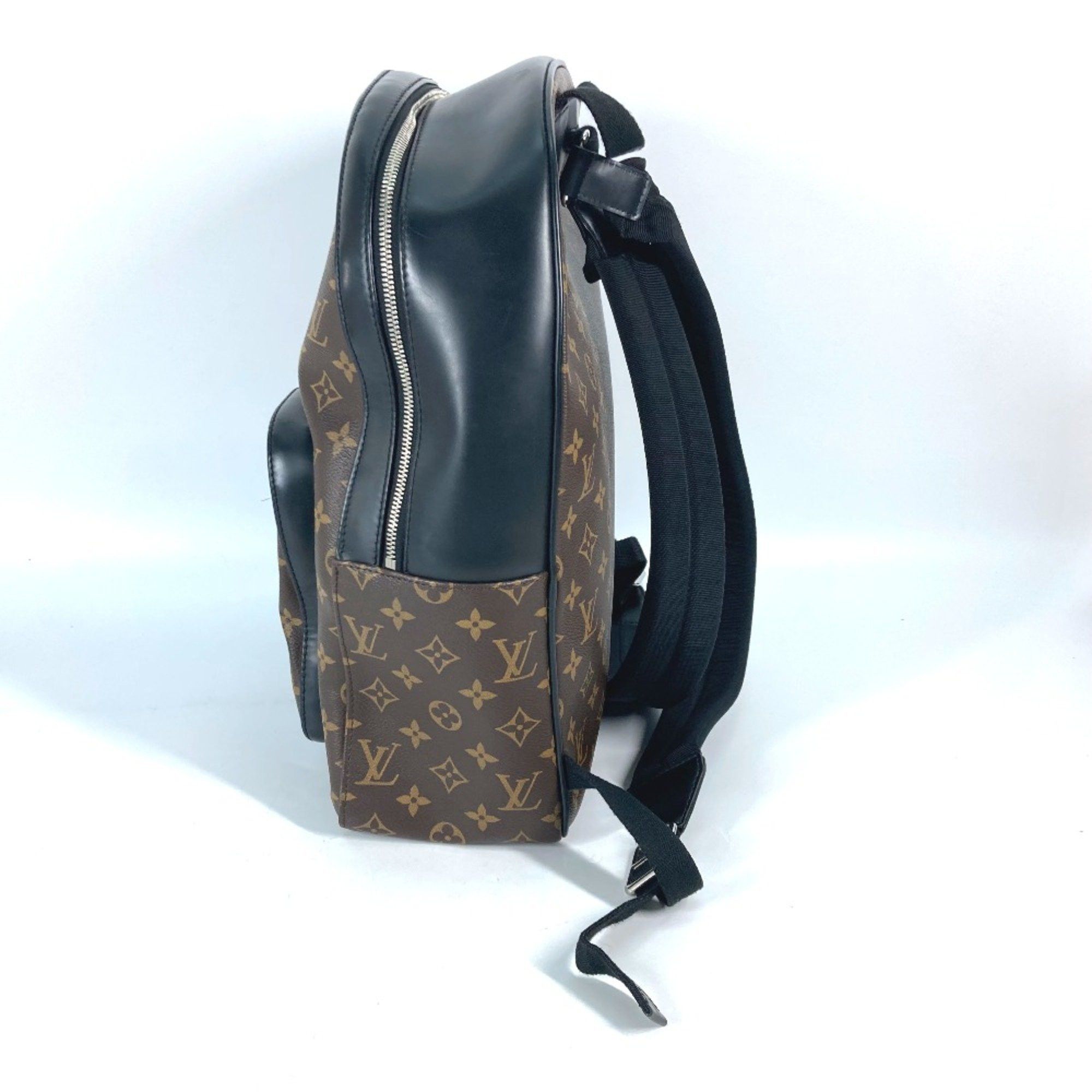 Louis Vuitton Louis Vuitton M45349 Monogram-Macassar backpack bag Backpack Brown Black Size ONE SIZE - 3 Thumbnail