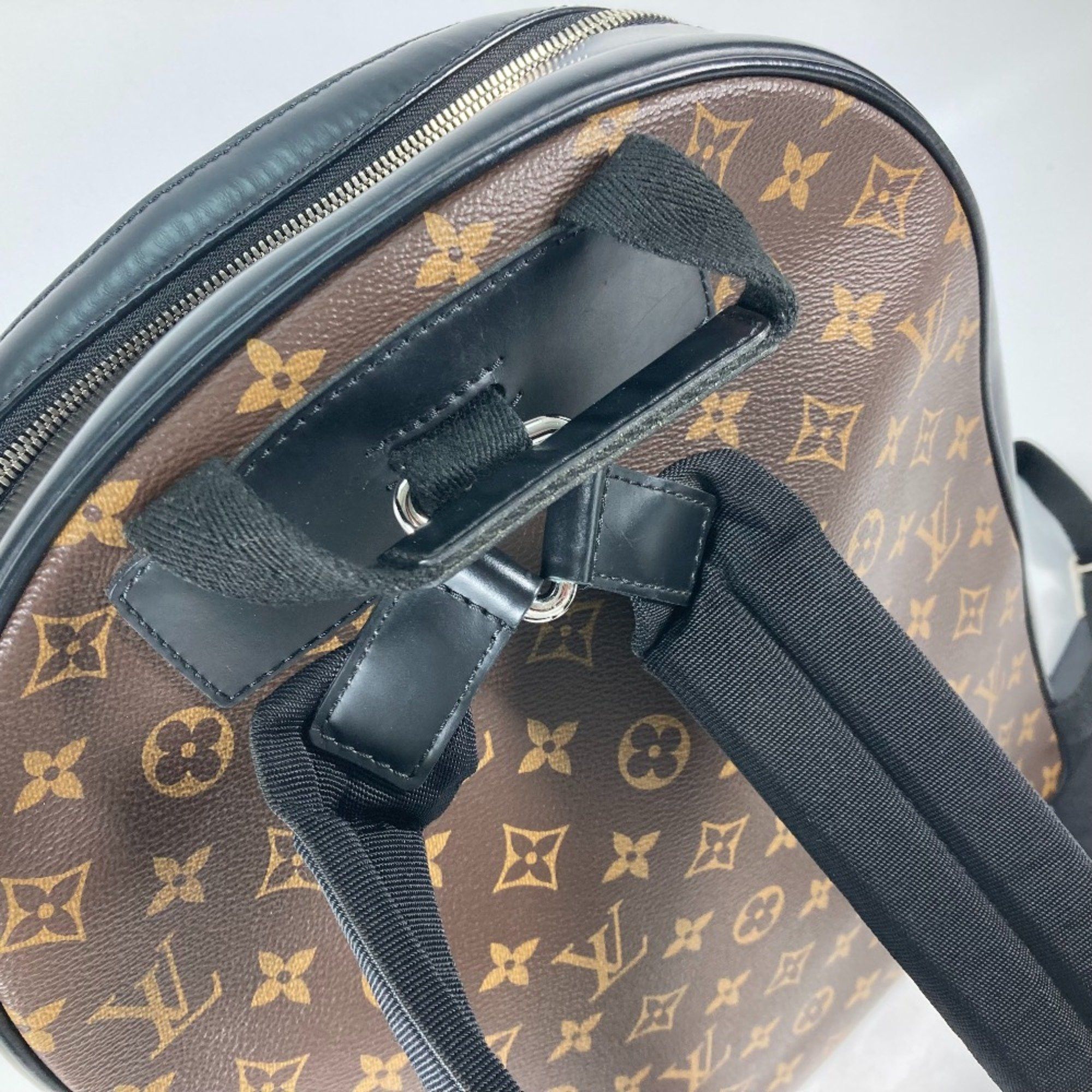 Louis Vuitton Louis Vuitton M45349 Monogram-Macassar backpack bag Backpack Brown Black Size ONE SIZE - 10 Thumbnail
