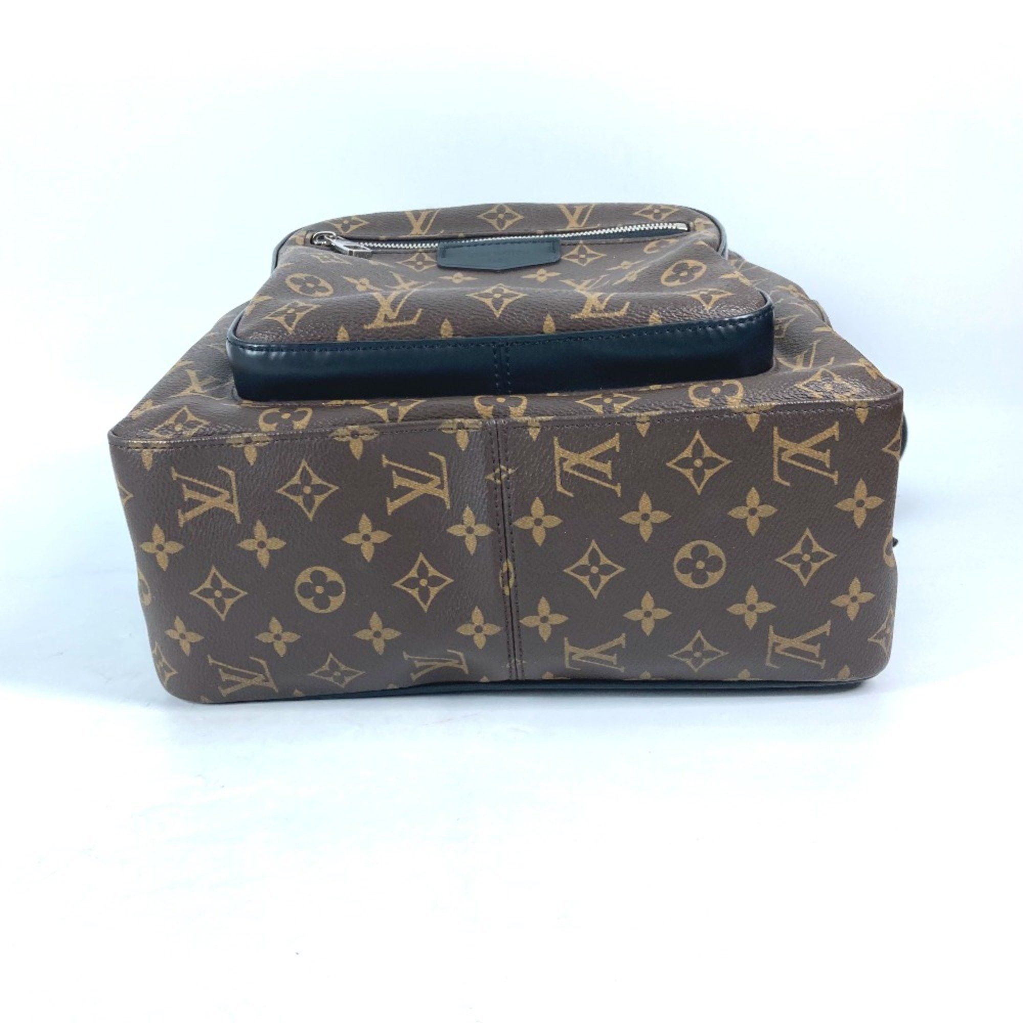 Louis Vuitton Louis Vuitton M45349 Monogram-Macassar backpack bag Backpack Brown Black Size ONE SIZE - 6 Thumbnail
