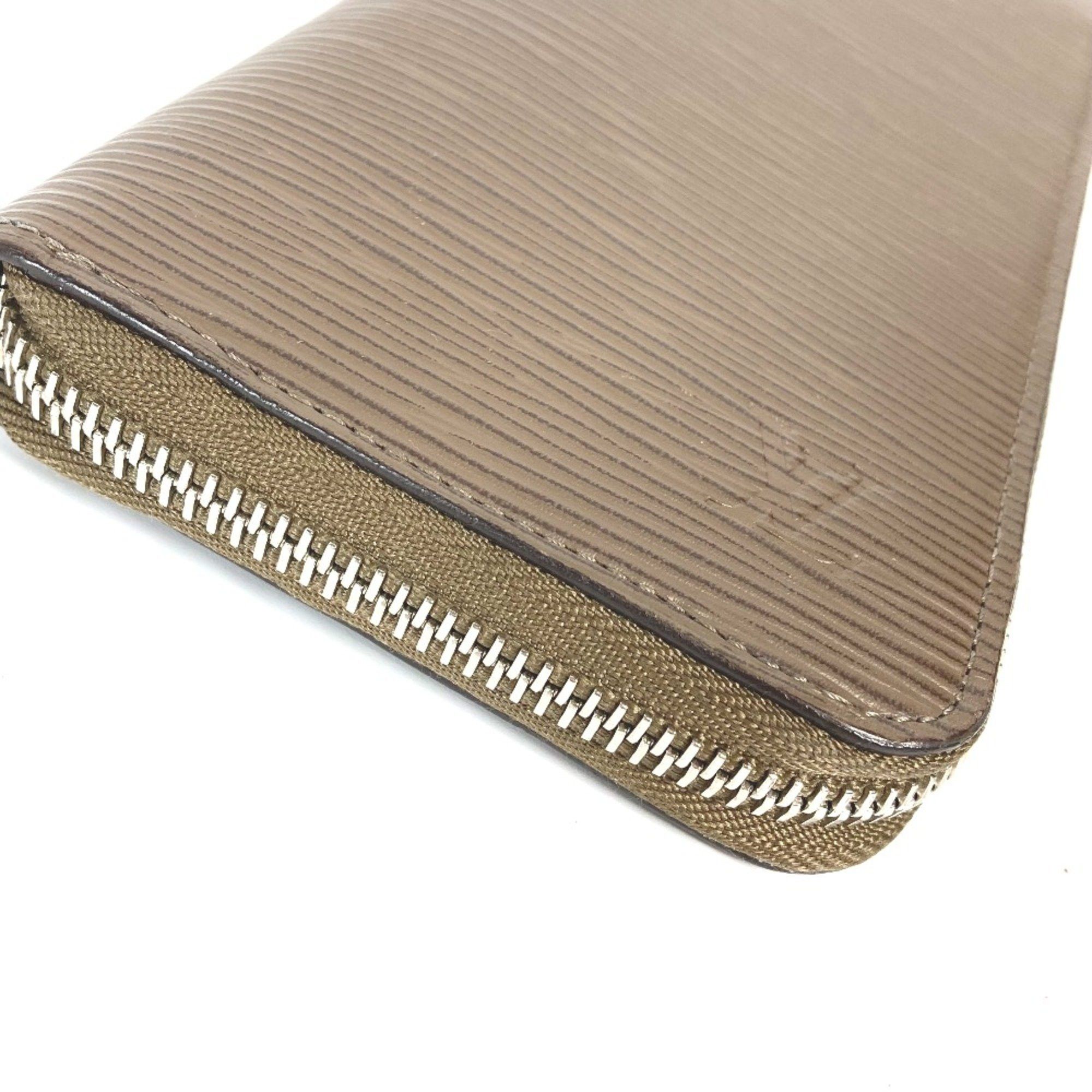 Louis Vuitton Louis Vuitton M60967 Epi Zip Around Long Wallet Taupe Brown Size ONE SIZE - 6 Thumbnail