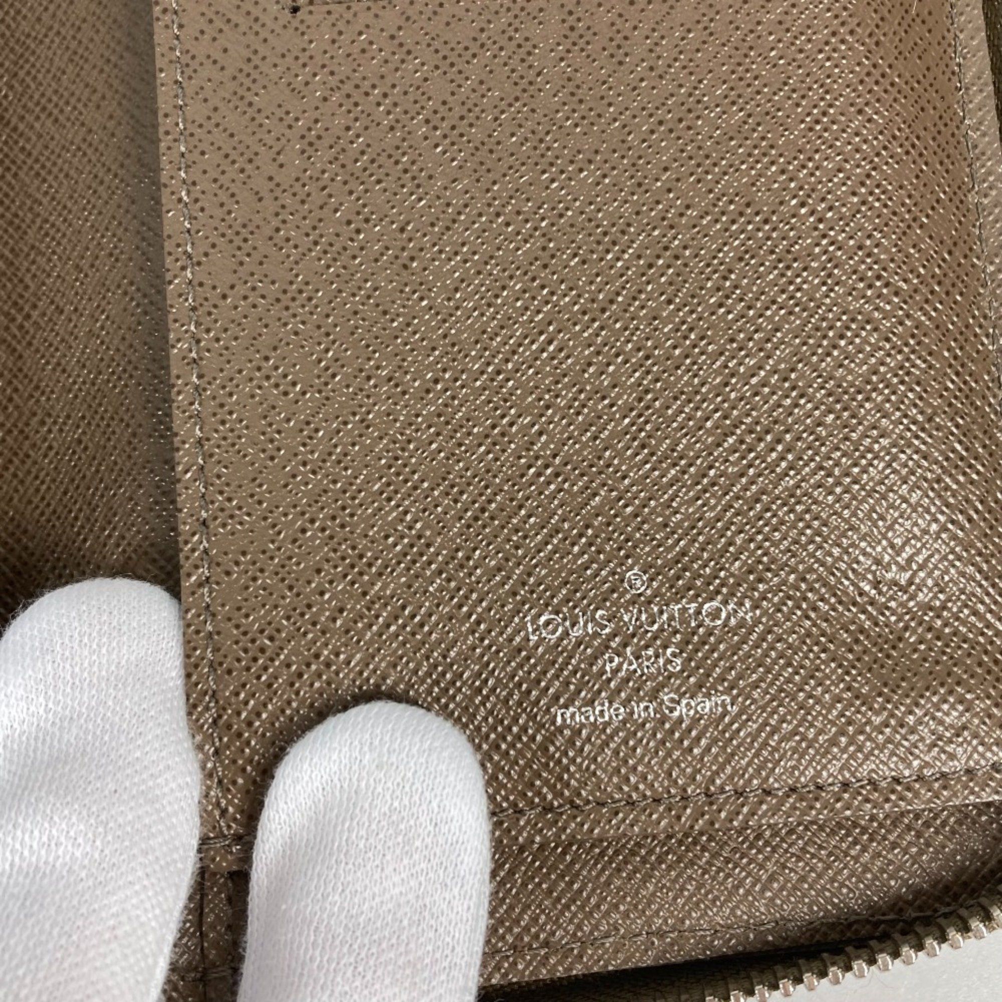 Louis Vuitton Louis Vuitton M60967 Epi Zip Around Long Wallet Taupe Brown Size ONE SIZE - 11 Thumbnail