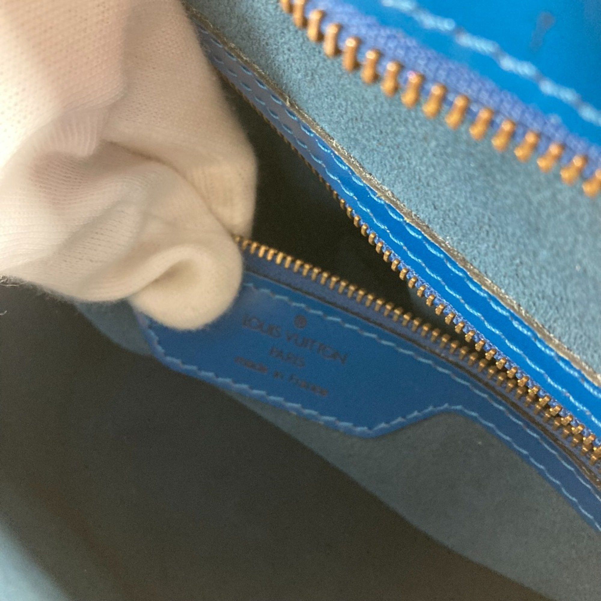Louis Vuitton Louis Vuitton M52265 Epi shoulder bag Tote Bag Toledo Blue blue Size ONE SIZE - 17 Thumbnail
