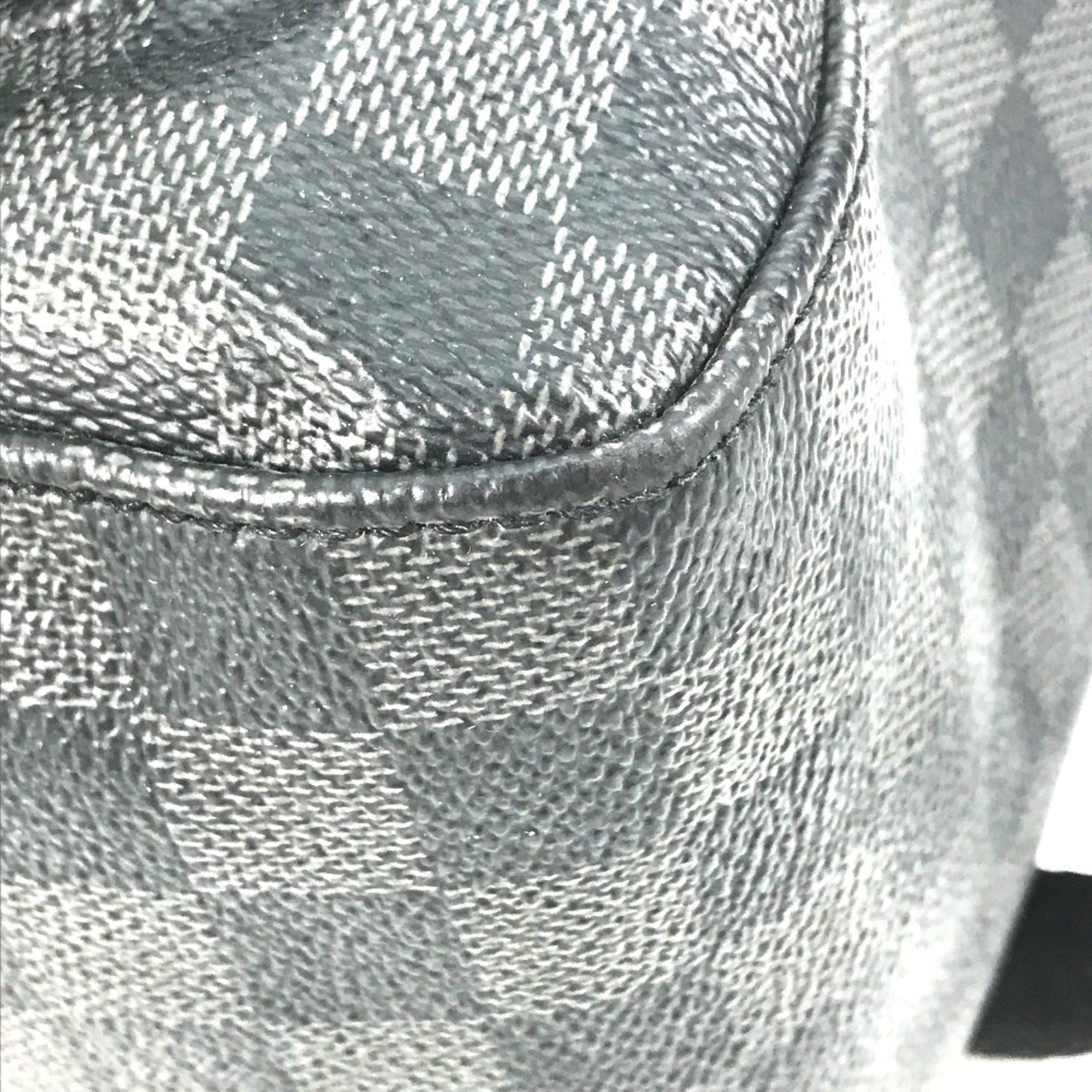 Louis Vuitton Louis Vuitton N42403 Damier Graphite backpack bag Backpack Black Orange Size ONE SIZE - 6 Thumbnail