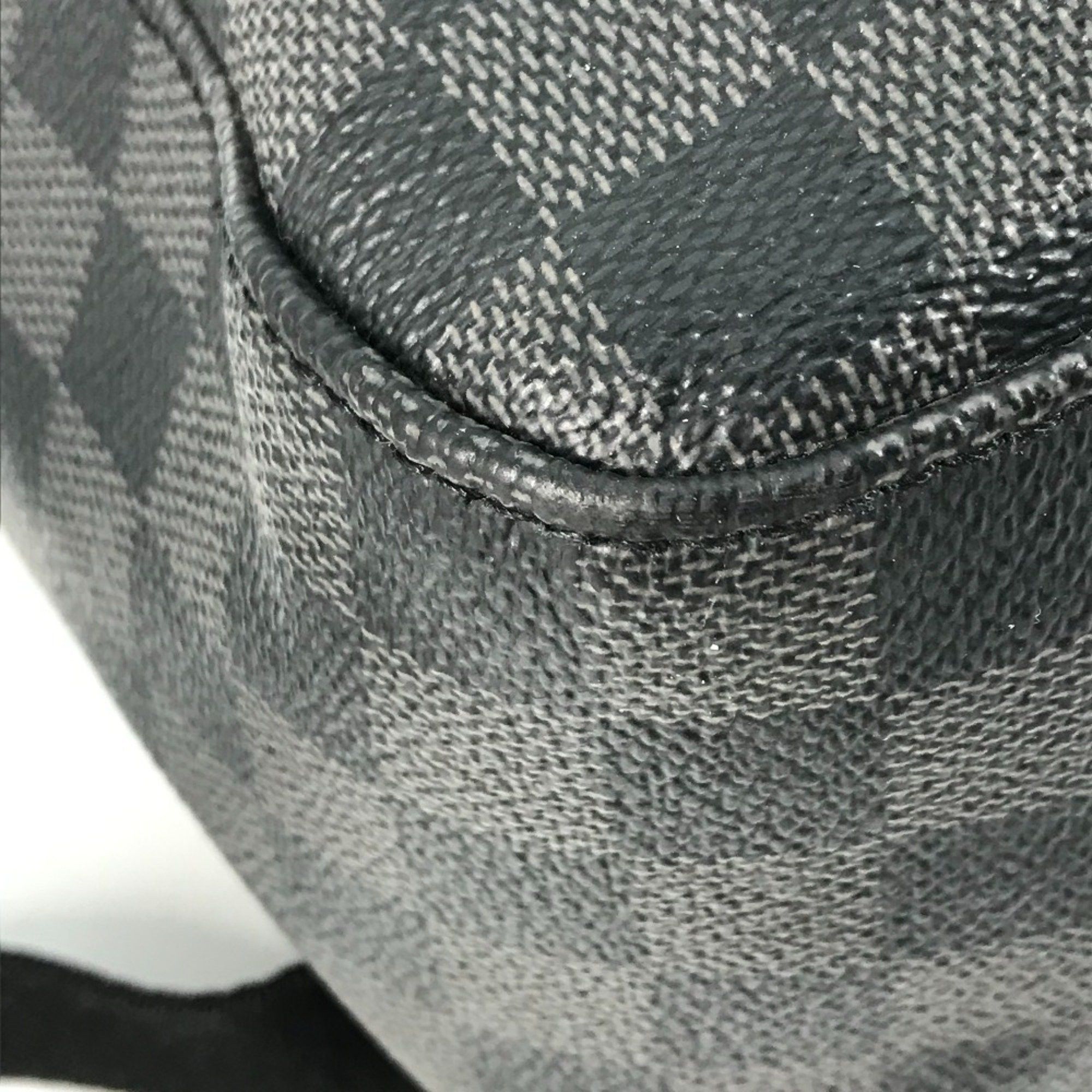 Louis Vuitton Louis Vuitton N42403 Damier Graphite backpack bag Backpack Black Orange Size ONE SIZE - 5 Thumbnail