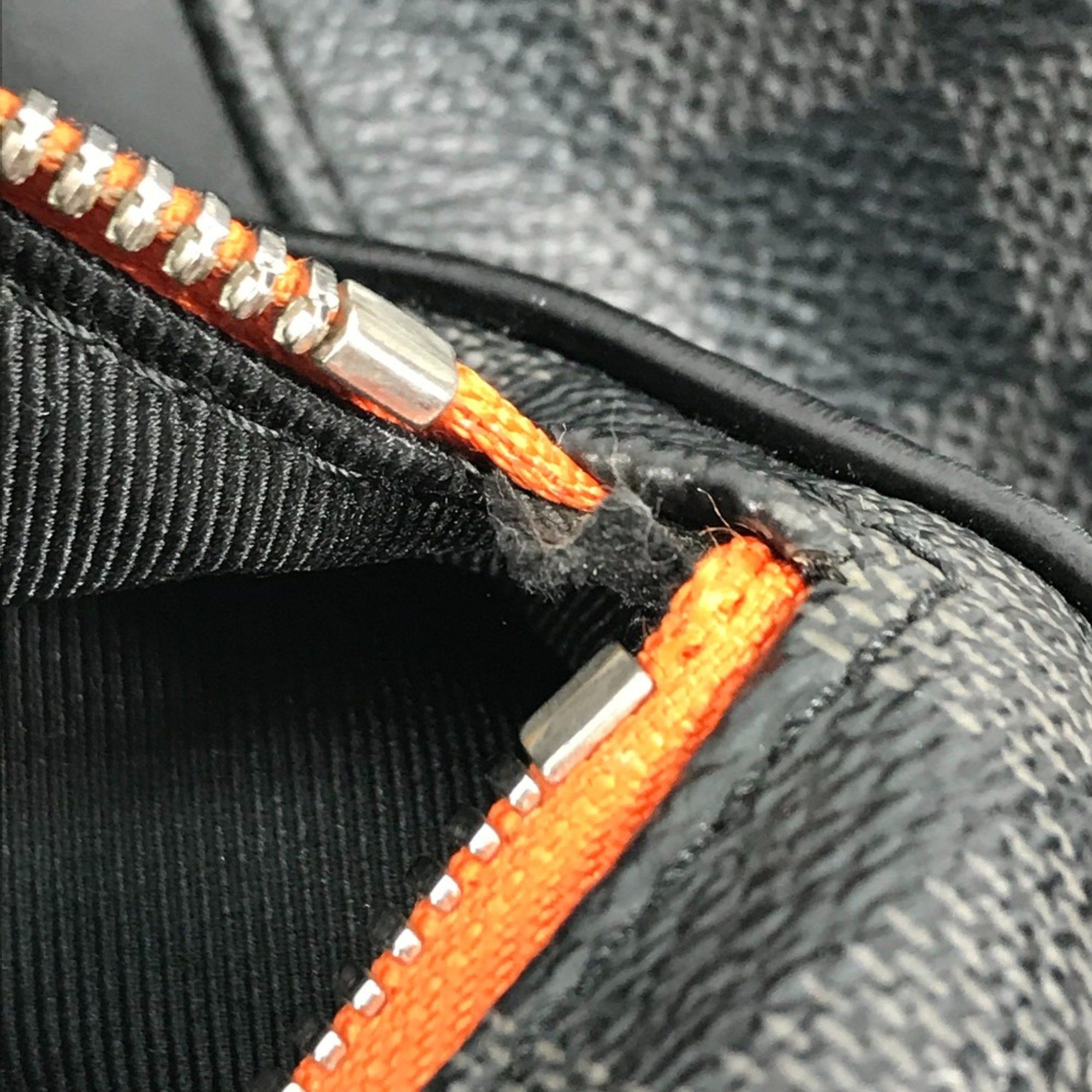 Louis Vuitton Louis Vuitton N42403 Damier Graphite backpack bag Backpack Black Orange Size ONE SIZE - 16 Thumbnail