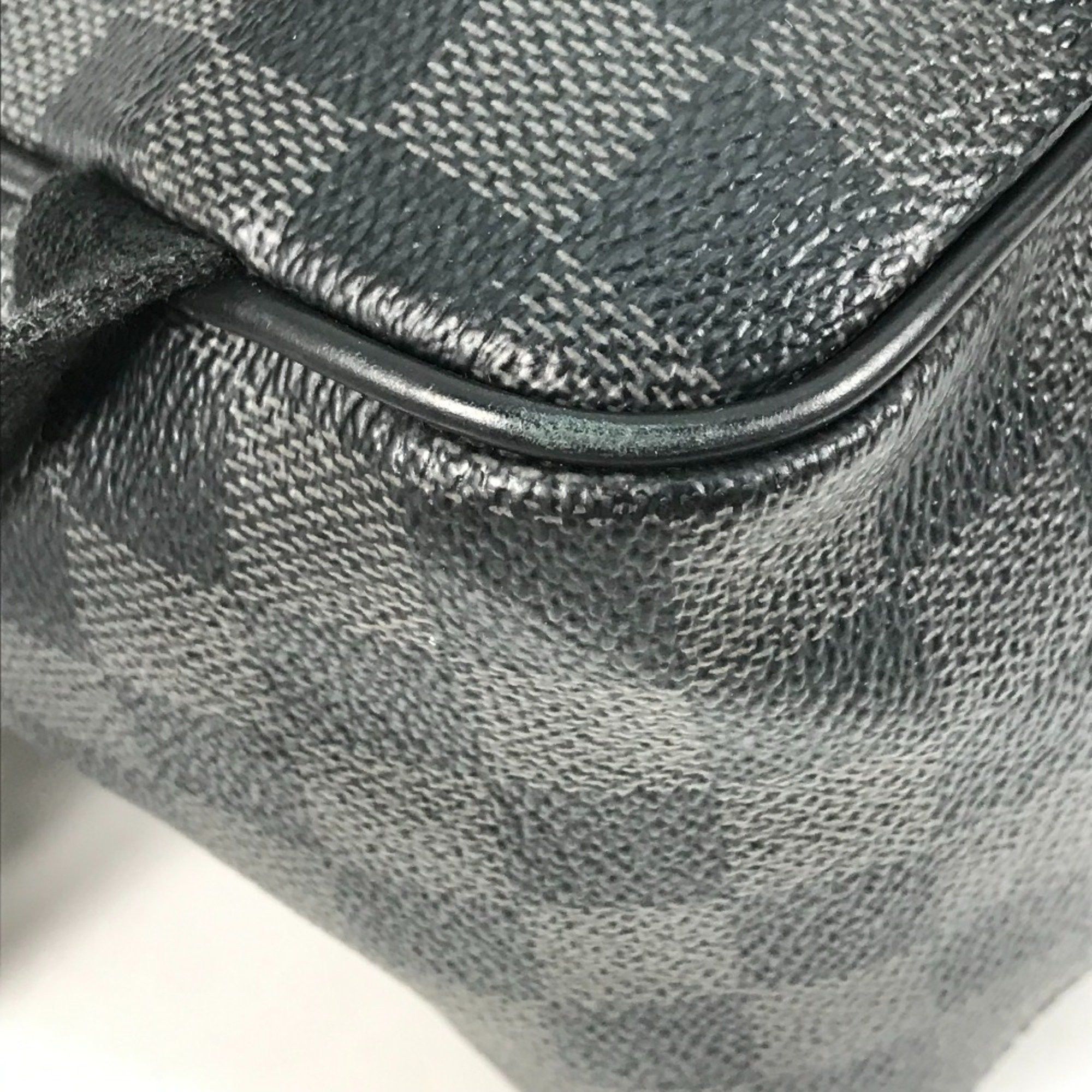 Louis Vuitton Louis Vuitton N42403 Damier Graphite backpack bag Backpack Black Orange Size ONE SIZE - 7 Thumbnail