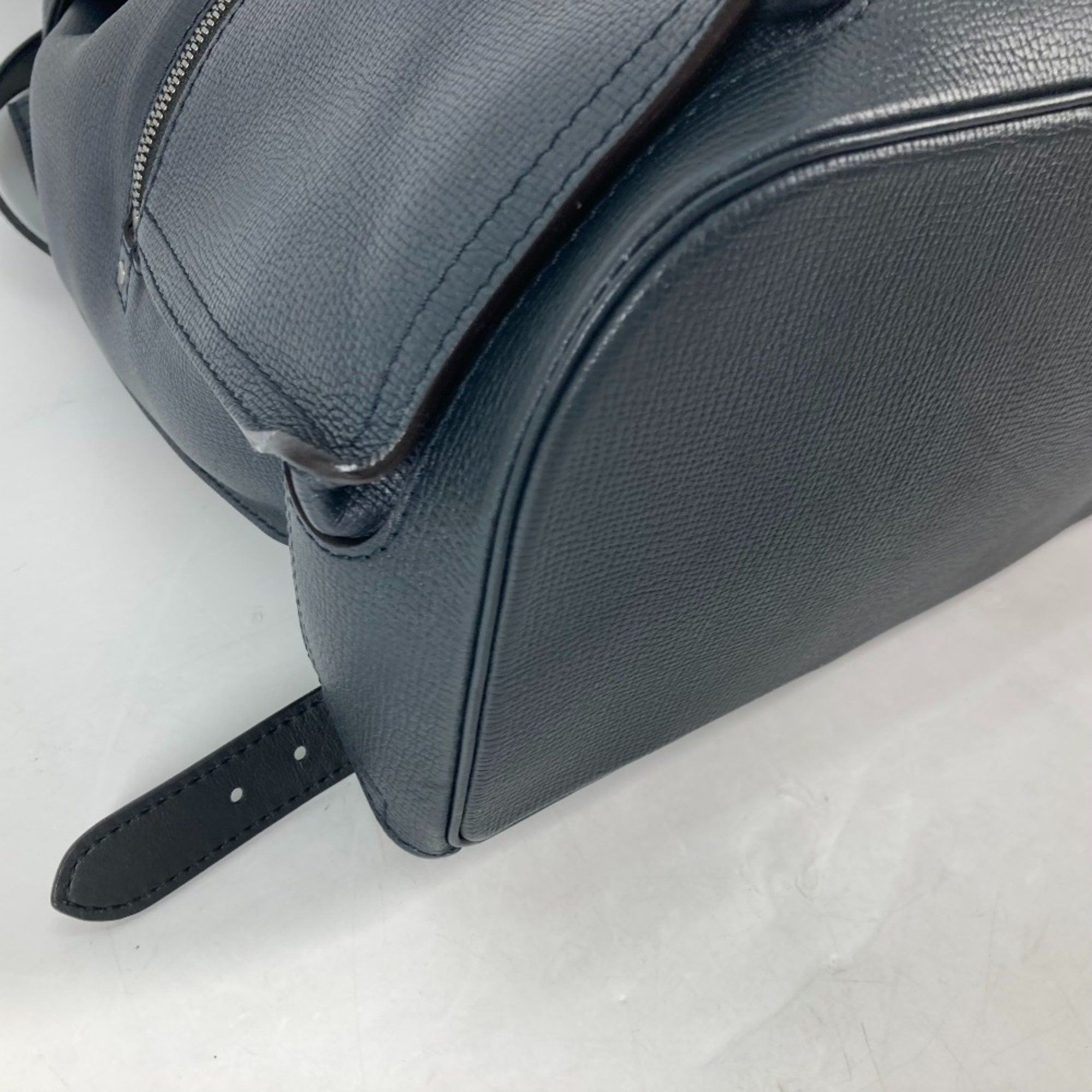 Louis Vuitton Louis Vuitton M54960 Utah Bag Backpack Blue Marine Navy Size ONE SIZE - 9 Thumbnail