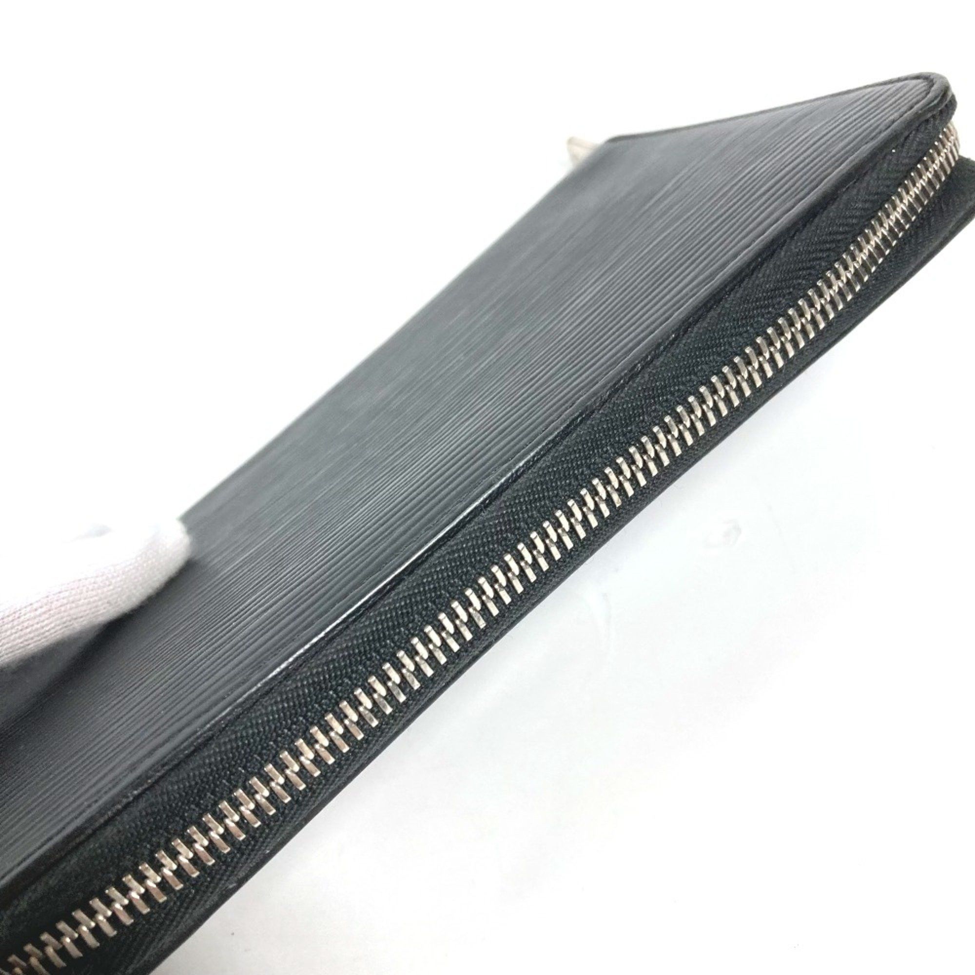 Louis Vuitton Louis Vuitton M62643 Epi Zip Around Long Wallet Noir Black Size ONE SIZE - 7 Thumbnail
