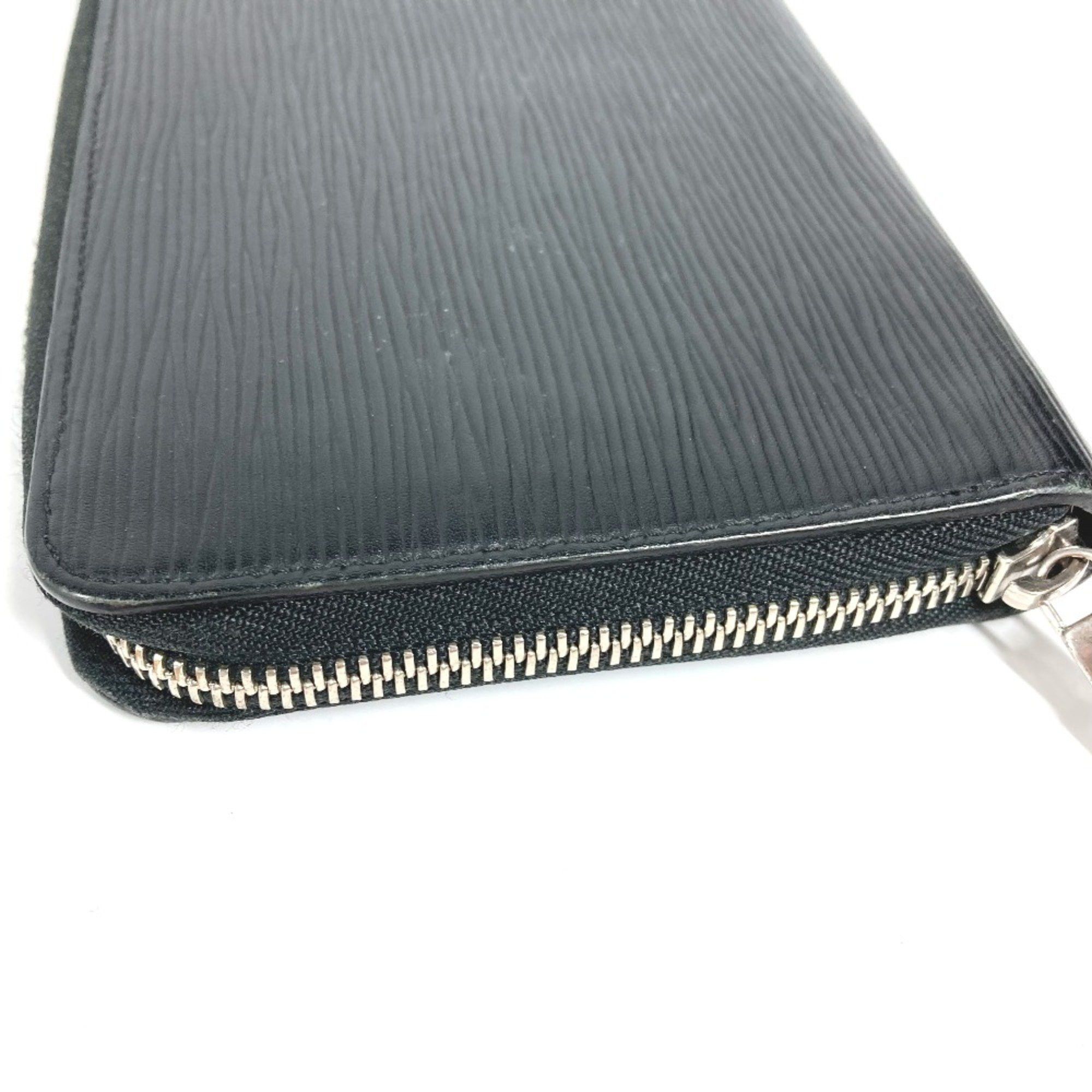 Louis Vuitton Louis Vuitton M62643 Epi Zip Around Long Wallet Noir Black Size ONE SIZE - 4 Thumbnail