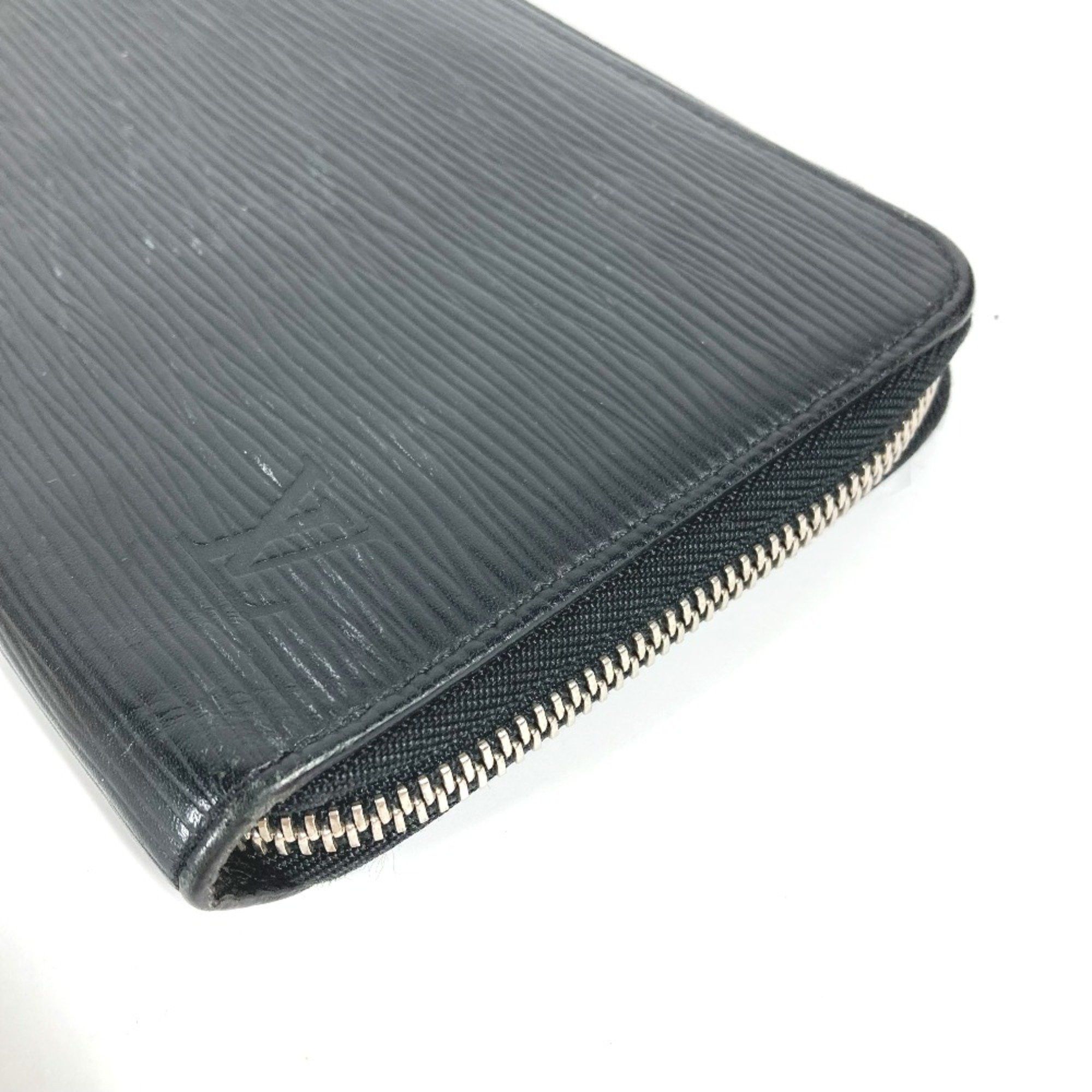 Louis Vuitton Louis Vuitton M62643 Epi Zip Around Long Wallet Noir Black Size ONE SIZE - 6 Thumbnail