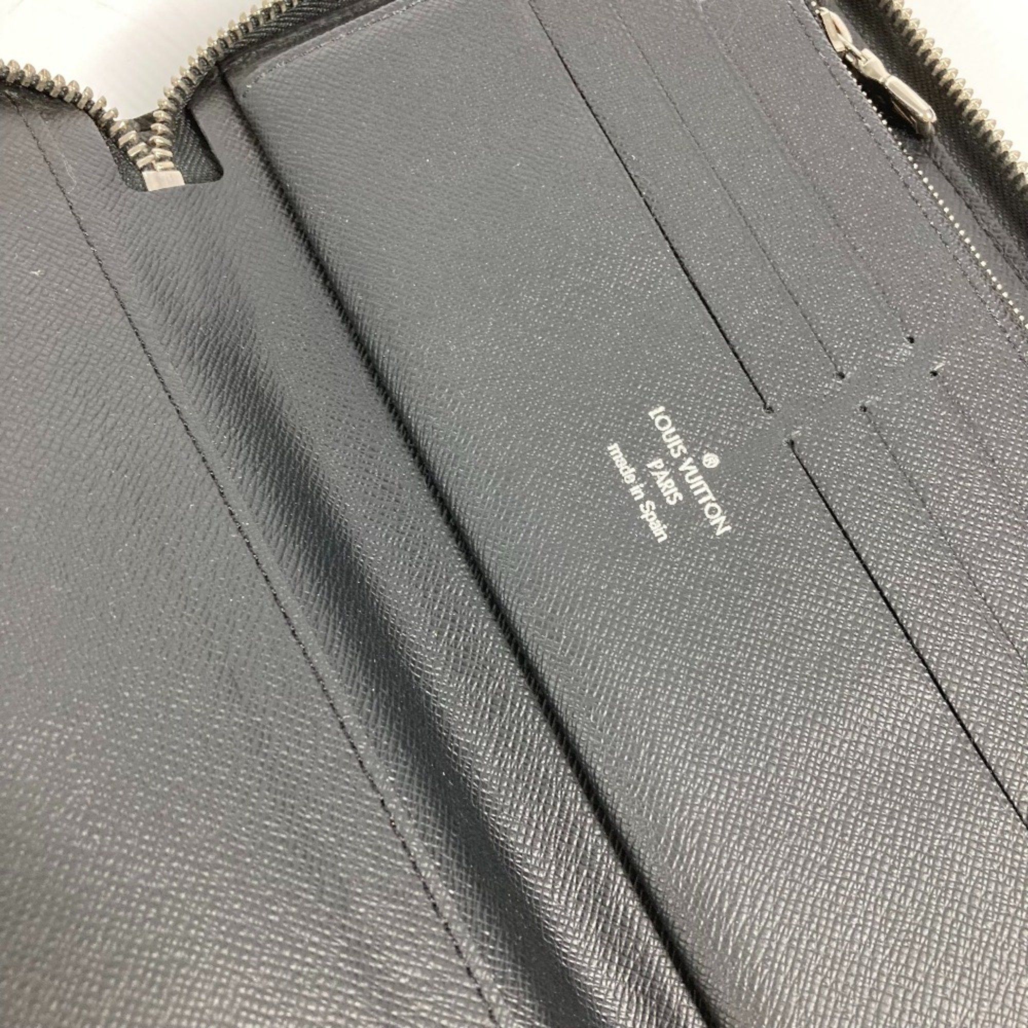 Louis Vuitton Louis Vuitton M62643 Epi Zip Around Long Wallet Noir Black Size ONE SIZE - 9 Thumbnail