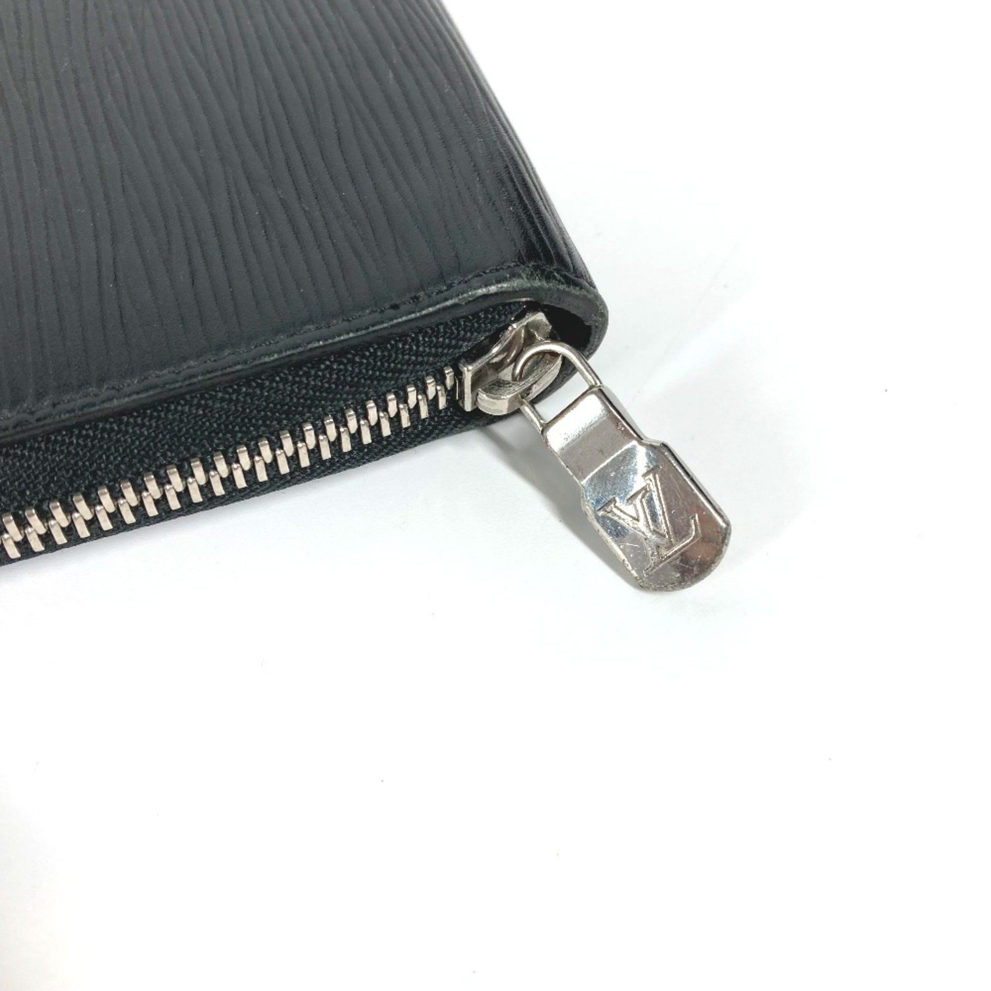 Louis Vuitton Louis Vuitton M62643 Epi Zip Around Long Wallet Noir Black Size ONE SIZE - 3 Thumbnail