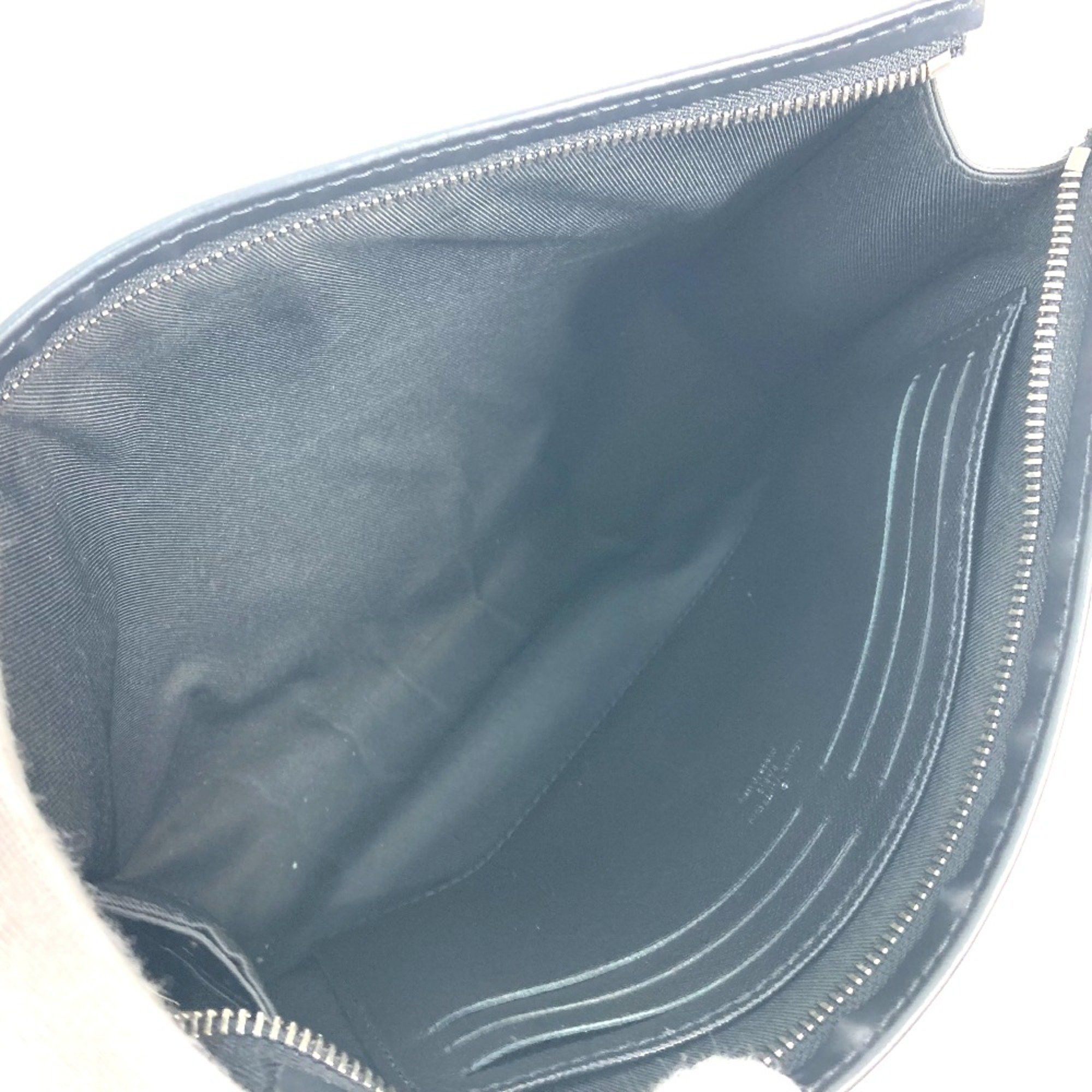 Louis Vuitton Louis Vuitton M69535 Monogram Eclipse Reverse pouch bag Clutch bag gray Black Size ONE SIZE - 6 Thumbnail