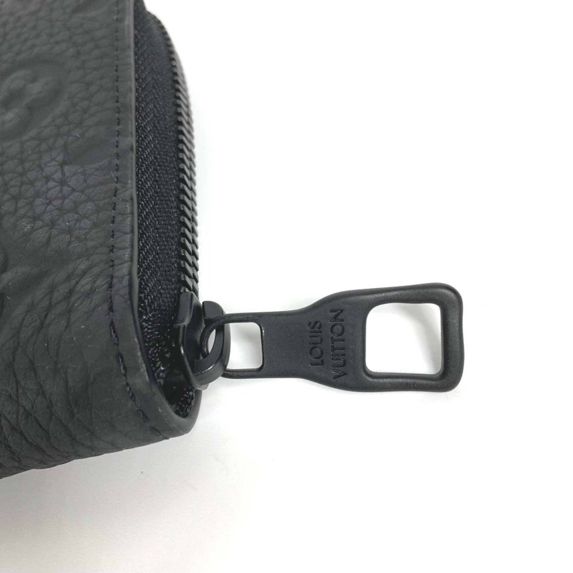 Louis Vuitton Louis Vuitton M69047 Monogram Zip Around Long Wallet Noir Black Size ONE SIZE - 9 Thumbnail