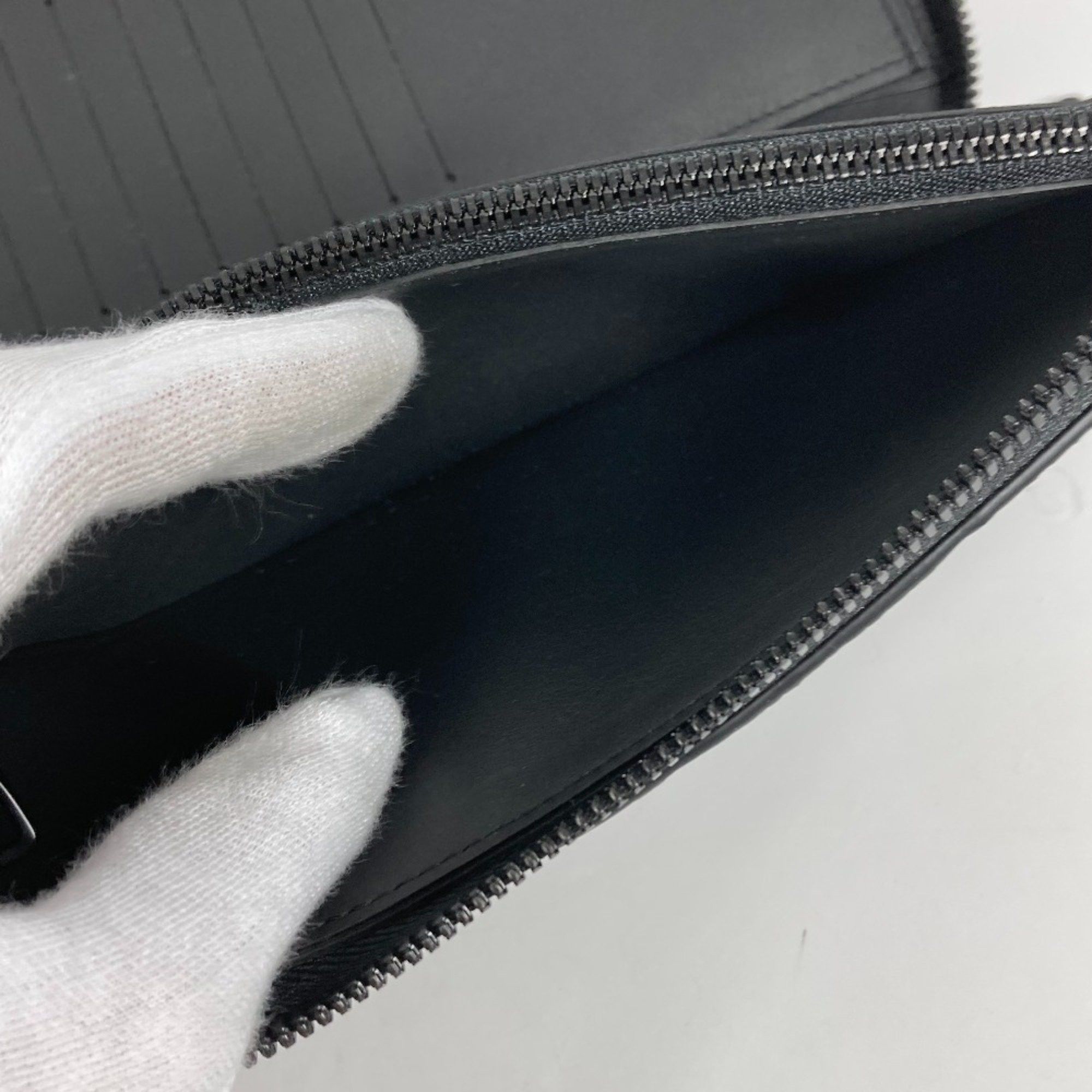 Louis Vuitton Louis Vuitton M69047 Monogram Zip Around Long Wallet Noir Black Size ONE SIZE - 16 Thumbnail