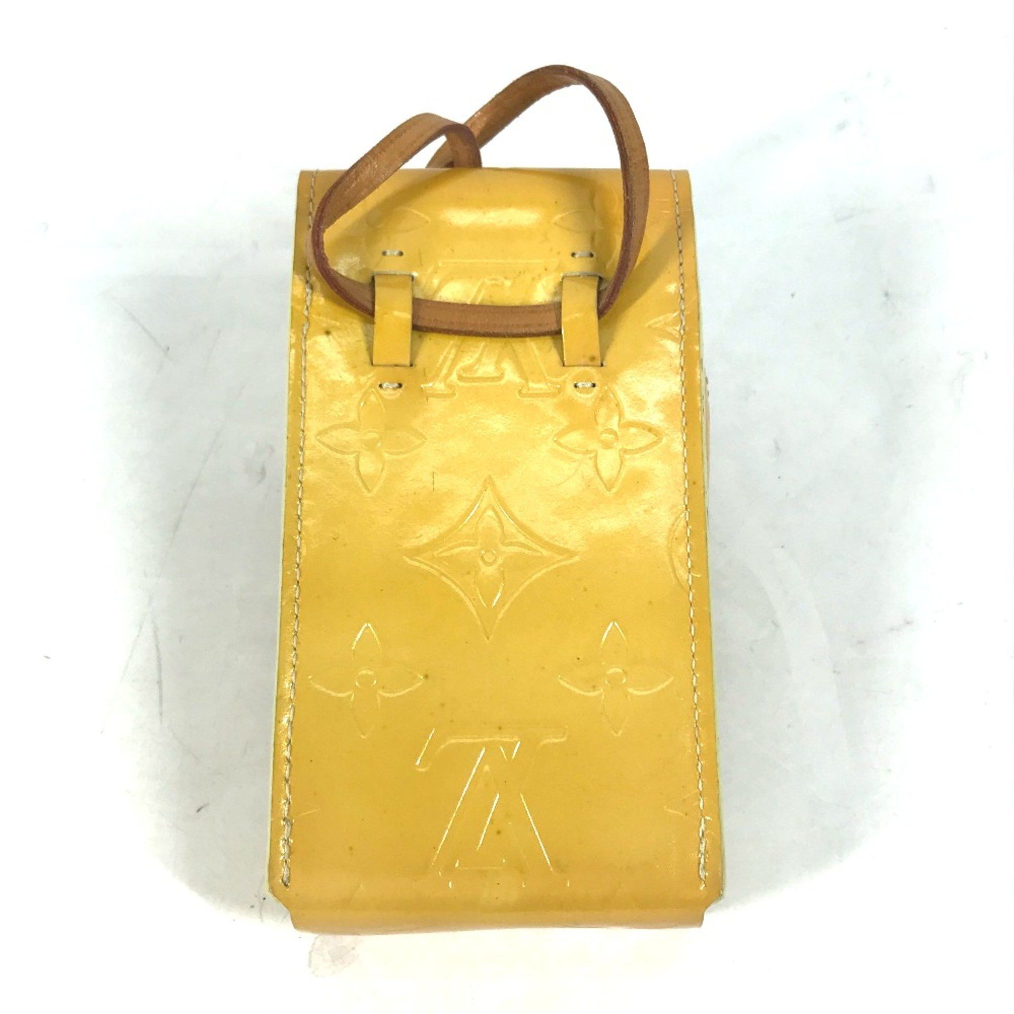 Louis Vuitton Louis Vuitton M91048 MonogramVernis Cigarette case pouch with strap Cigarette case Beige Size ONE SIZE - 2 Thumbnail