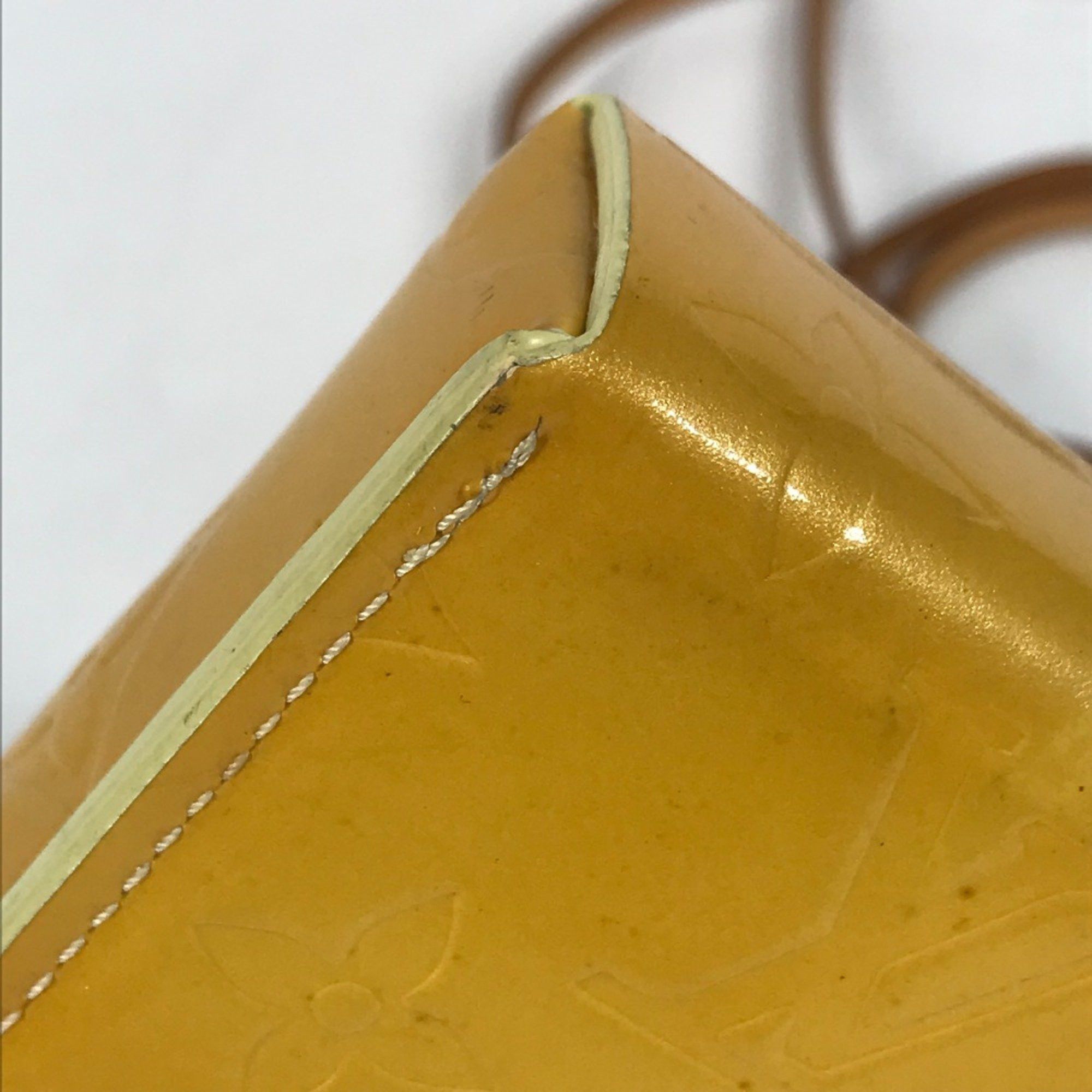 Louis Vuitton Louis Vuitton M91048 MonogramVernis Cigarette case pouch with strap Cigarette case Beige Size ONE SIZE - 7 Thumbnail