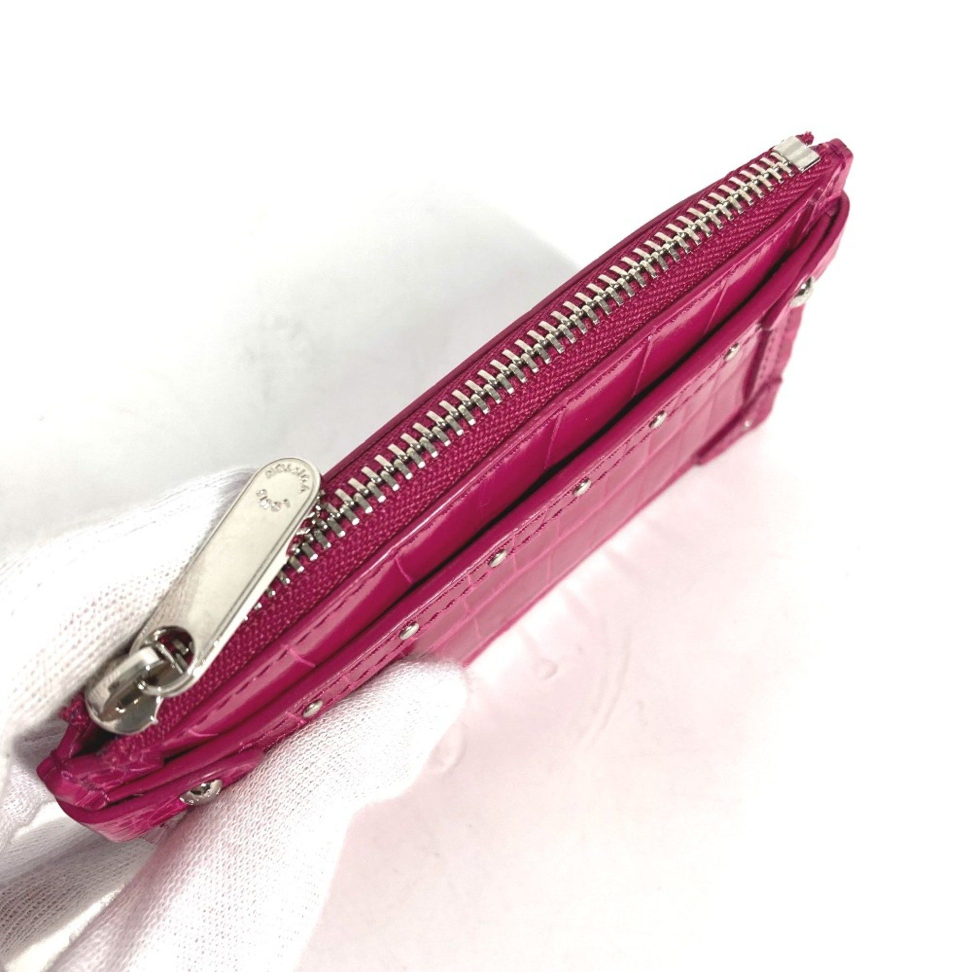 Louis Vuitton Louis Vuitton Studs Wallet Coin Compartment with key ring coin purse pink Size ONE SIZE - 6 Thumbnail