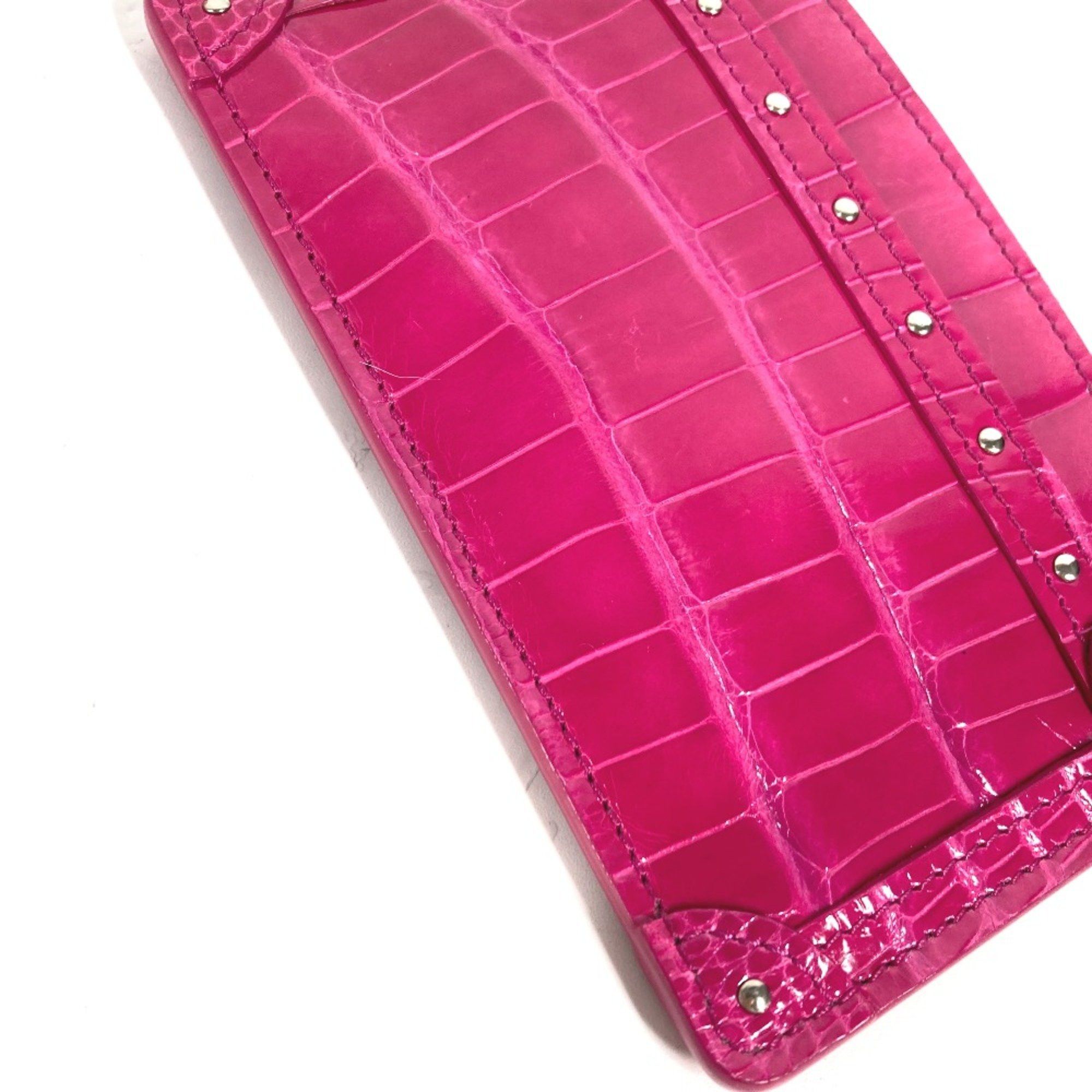 Louis Vuitton Louis Vuitton Studs Wallet Coin Compartment with key ring coin purse pink Size ONE SIZE - 4 Thumbnail