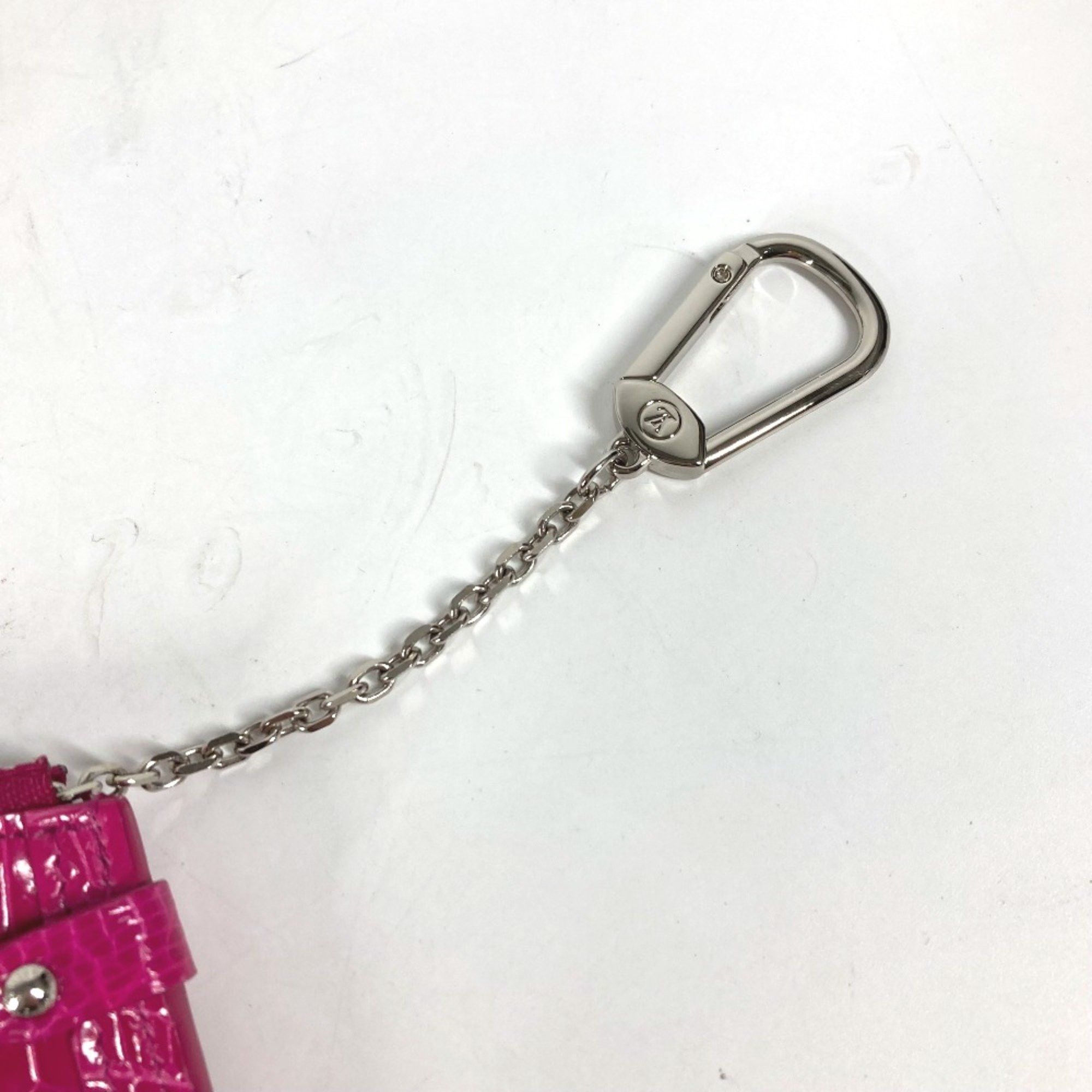 Louis Vuitton Louis Vuitton Studs Wallet Coin Compartment with key ring coin purse pink Size ONE SIZE - 11 Thumbnail