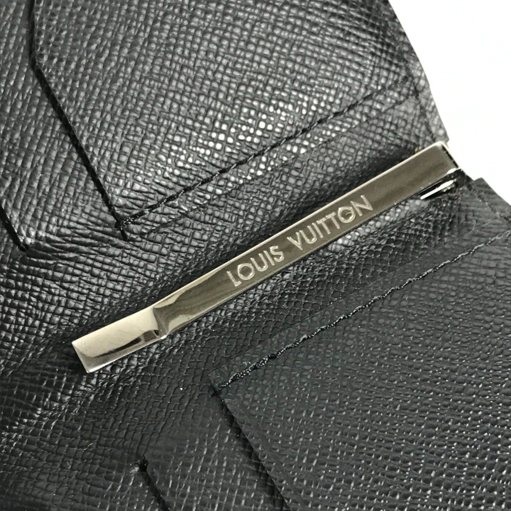 Louis Vuitton Louis Vuitton M62480 MonogramEclipse Compact Wallet with Money Clip Folded wallet Black Size ONE SIZE - 14 Thumbnail