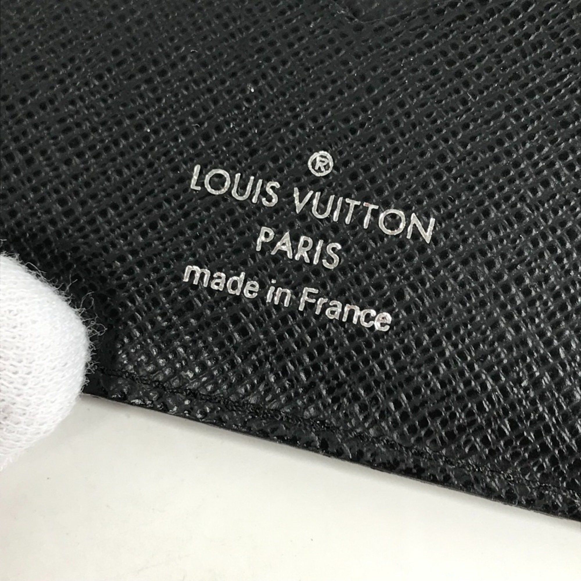Louis Vuitton Louis Vuitton M62480 MonogramEclipse Compact Wallet with Money Clip Folded wallet Black Size ONE SIZE - 13 Thumbnail
