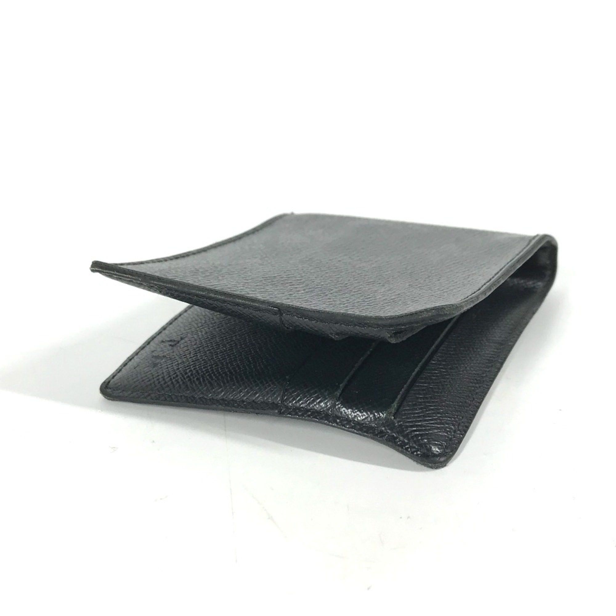 Louis Vuitton Louis Vuitton M62480 MonogramEclipse Compact Wallet with Money Clip Folded wallet Black Size ONE SIZE - 4 Thumbnail